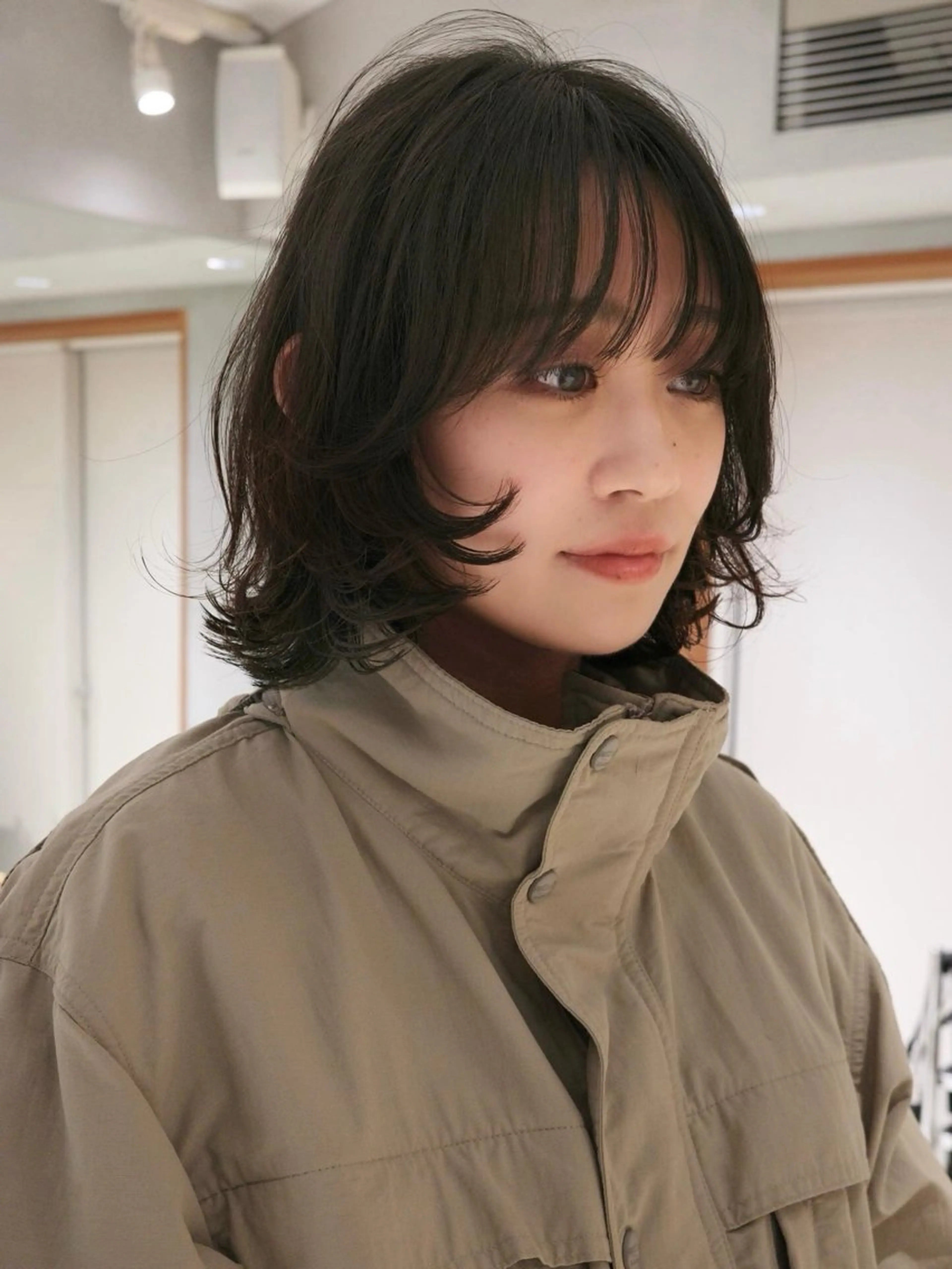 ショート レイヤーカット カット ヘアカラー KITE AYUMIのヘアスタイル