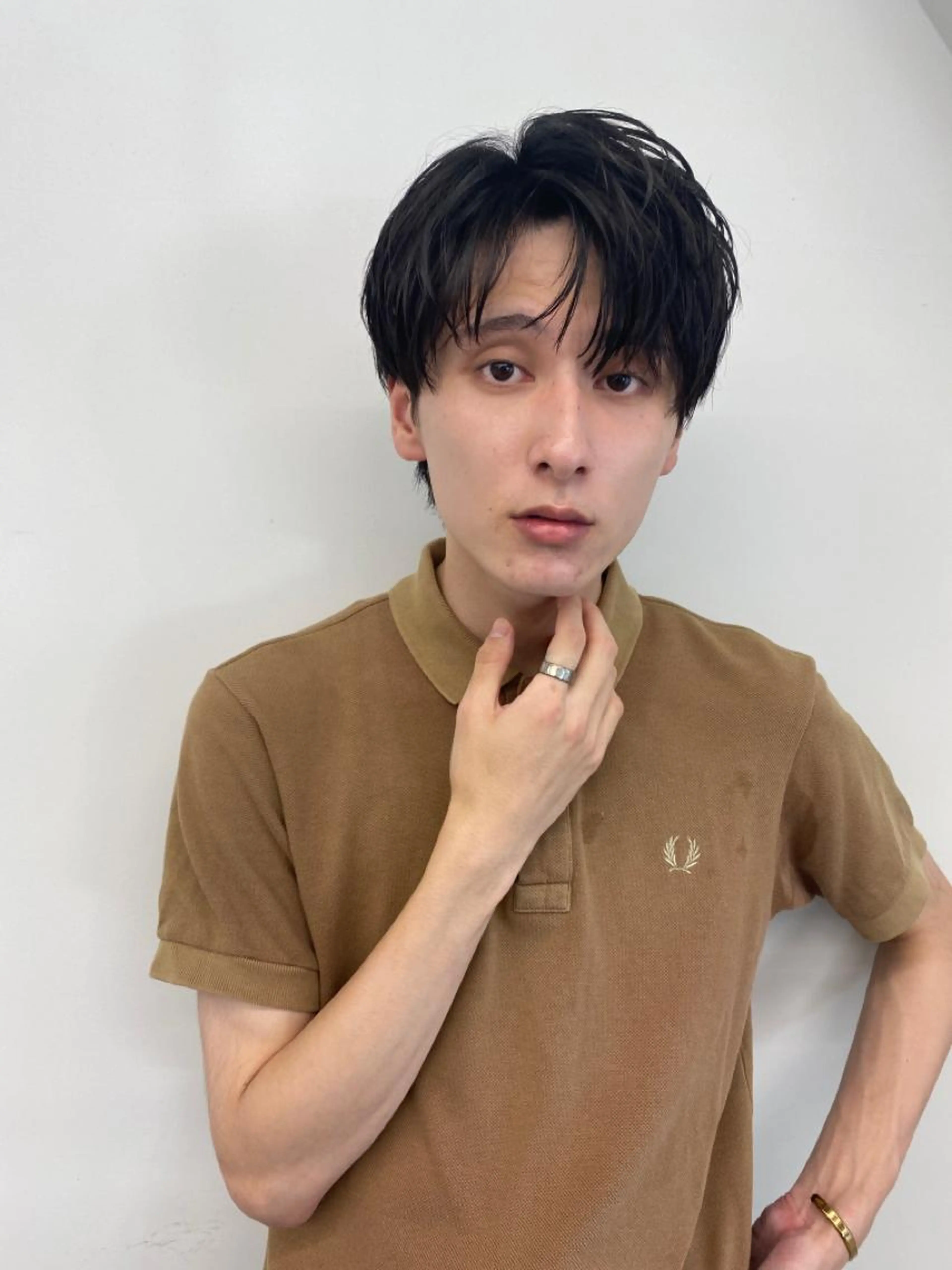 【ミニモ限定price】韓国風カット×襟足ダウンパーマの写真