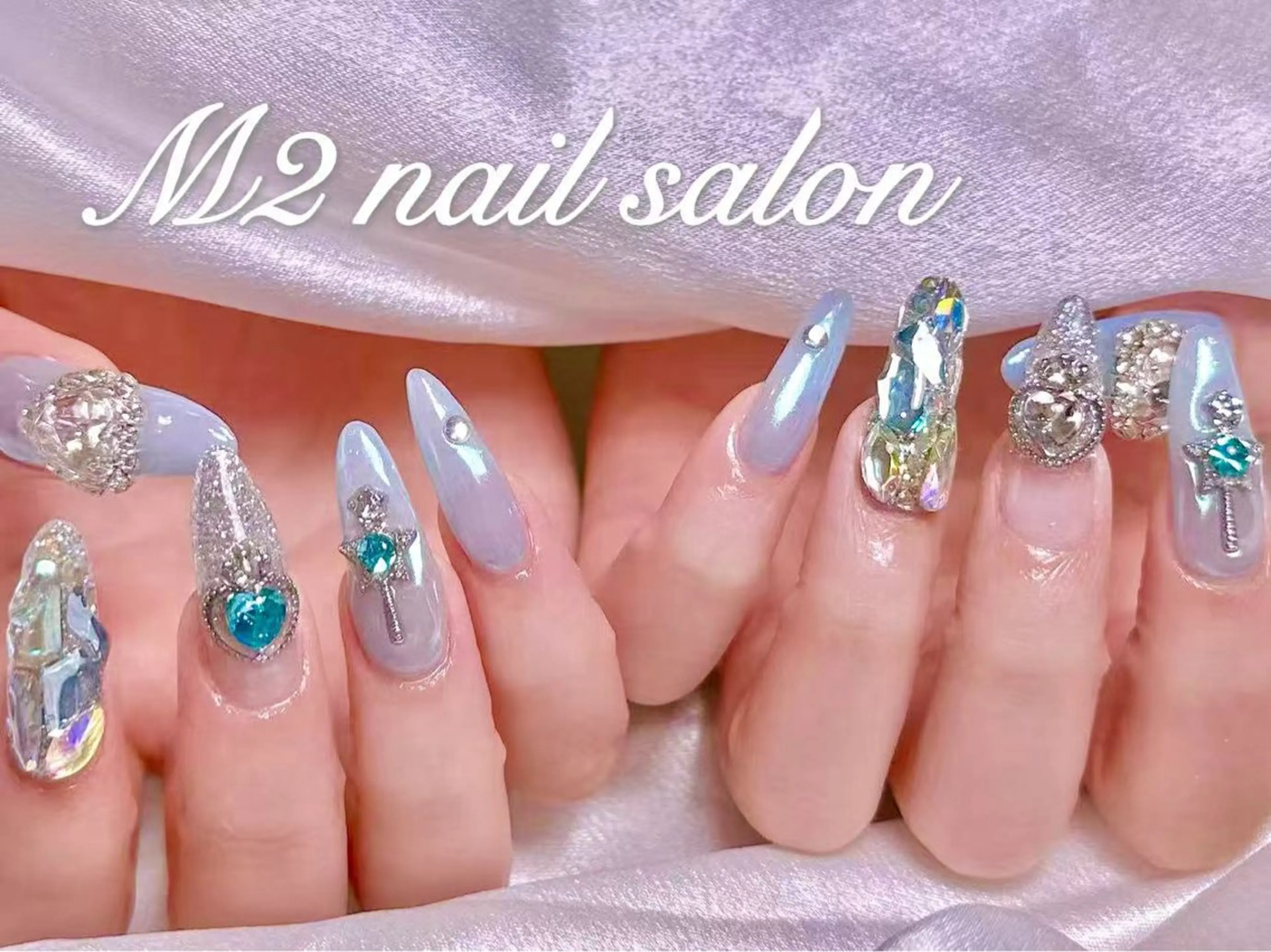 ネイル 長さだし専門店 M2　rikaのネイルデザイン