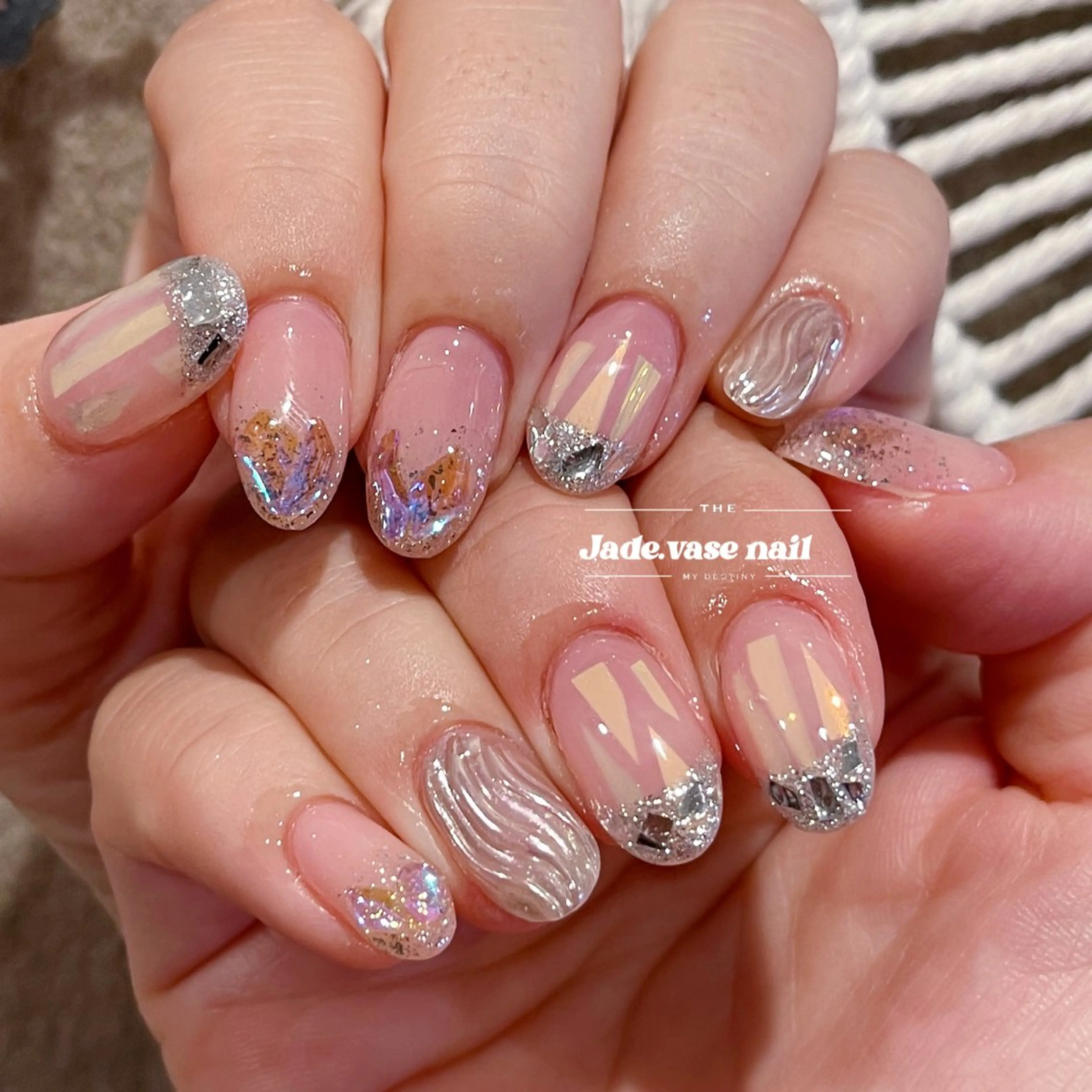 ネイル ハンドネイル ハンドケア ✰Jade.vase 银座のネイルデザイン
