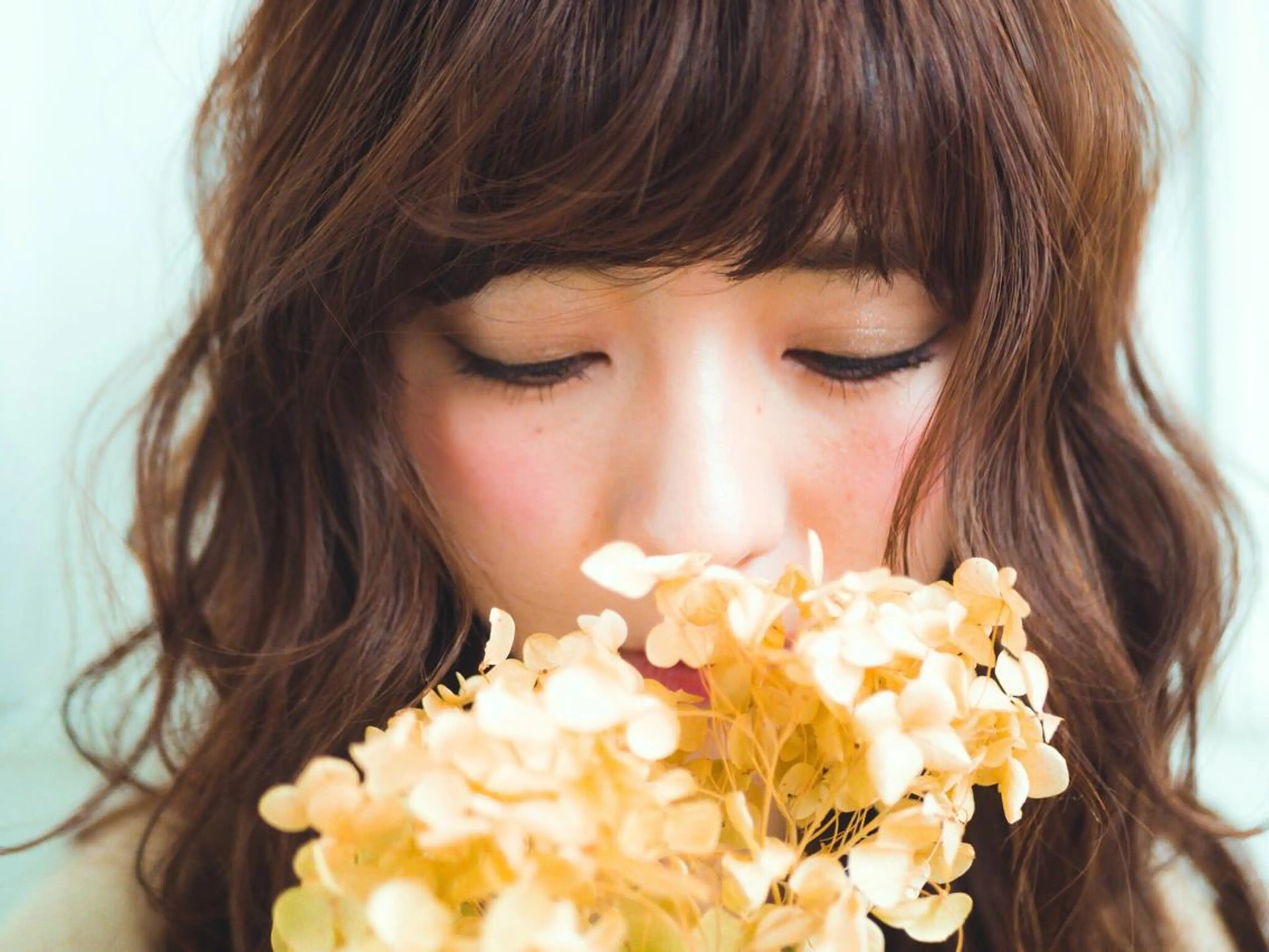 ミディアム カラー Hair mission【ヘアーミッション】心斎橋所属・エクステ／レイヤー 落合/心斎橋のヘアスタイル