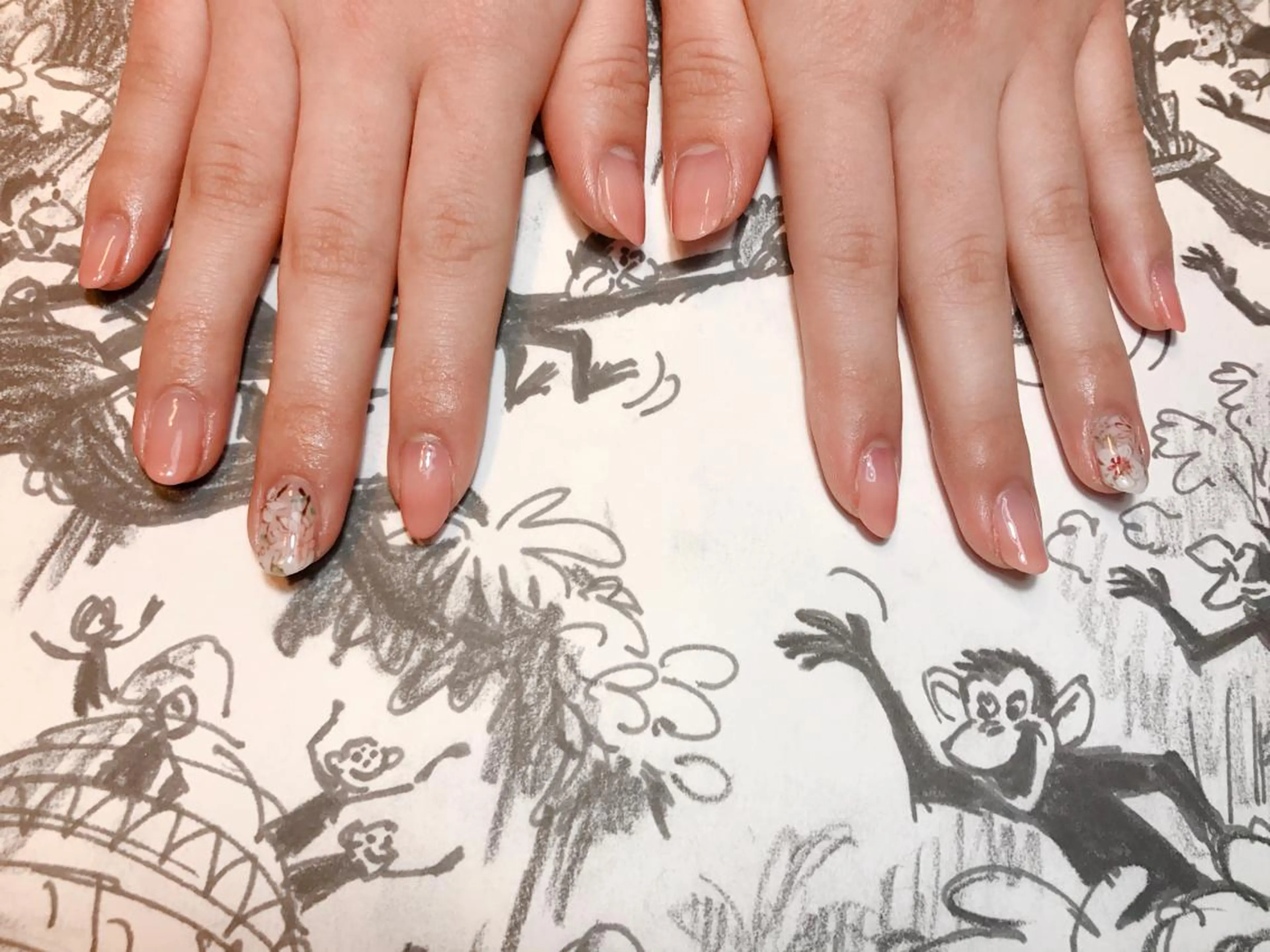 ネイル グラデーション owlnail /持込みデザイン専門のネイルデザイン