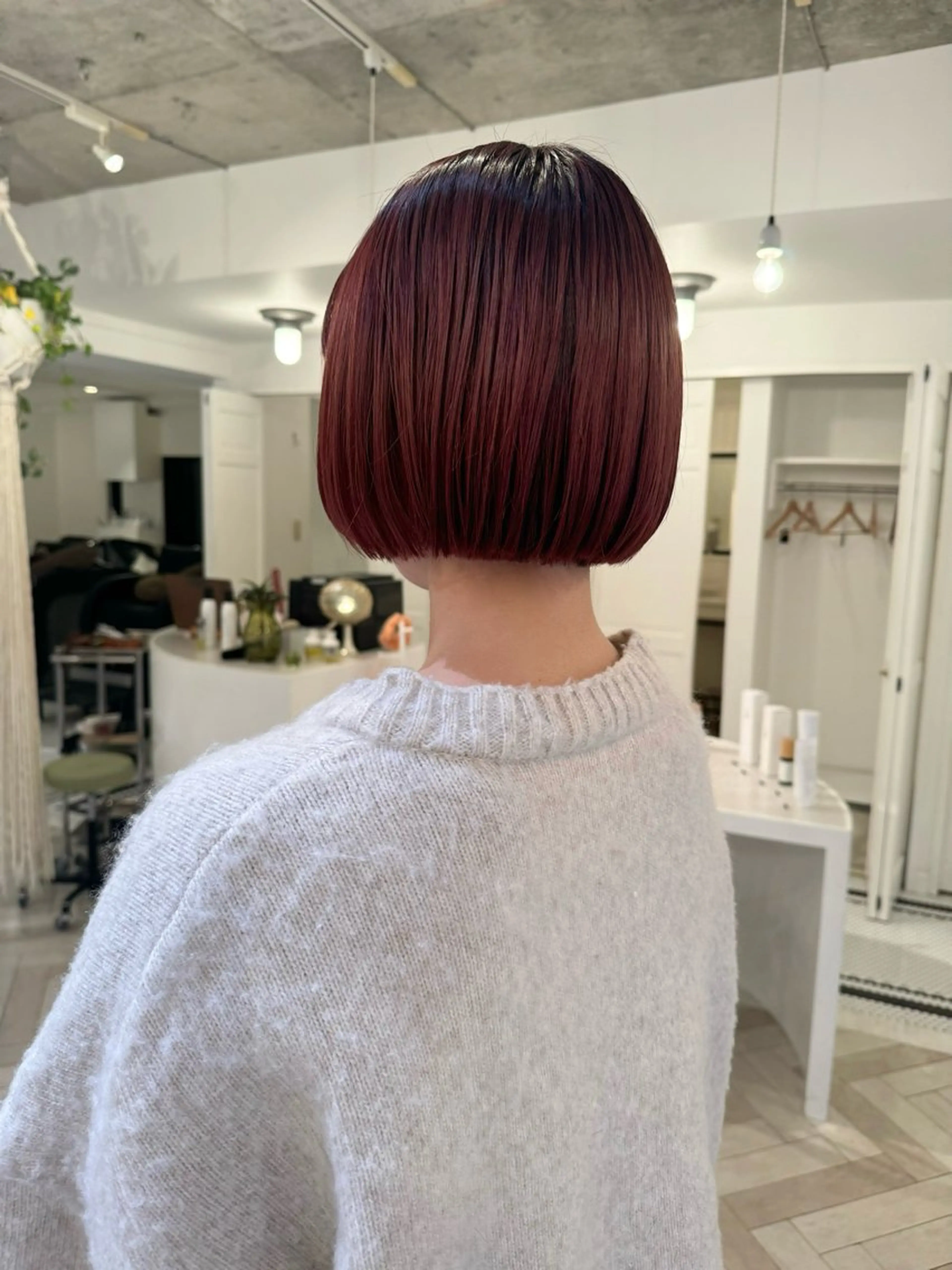 カラー ヘアカラー ブリーチカラー🎀 韓国風/寺門美優のヘアスタイル