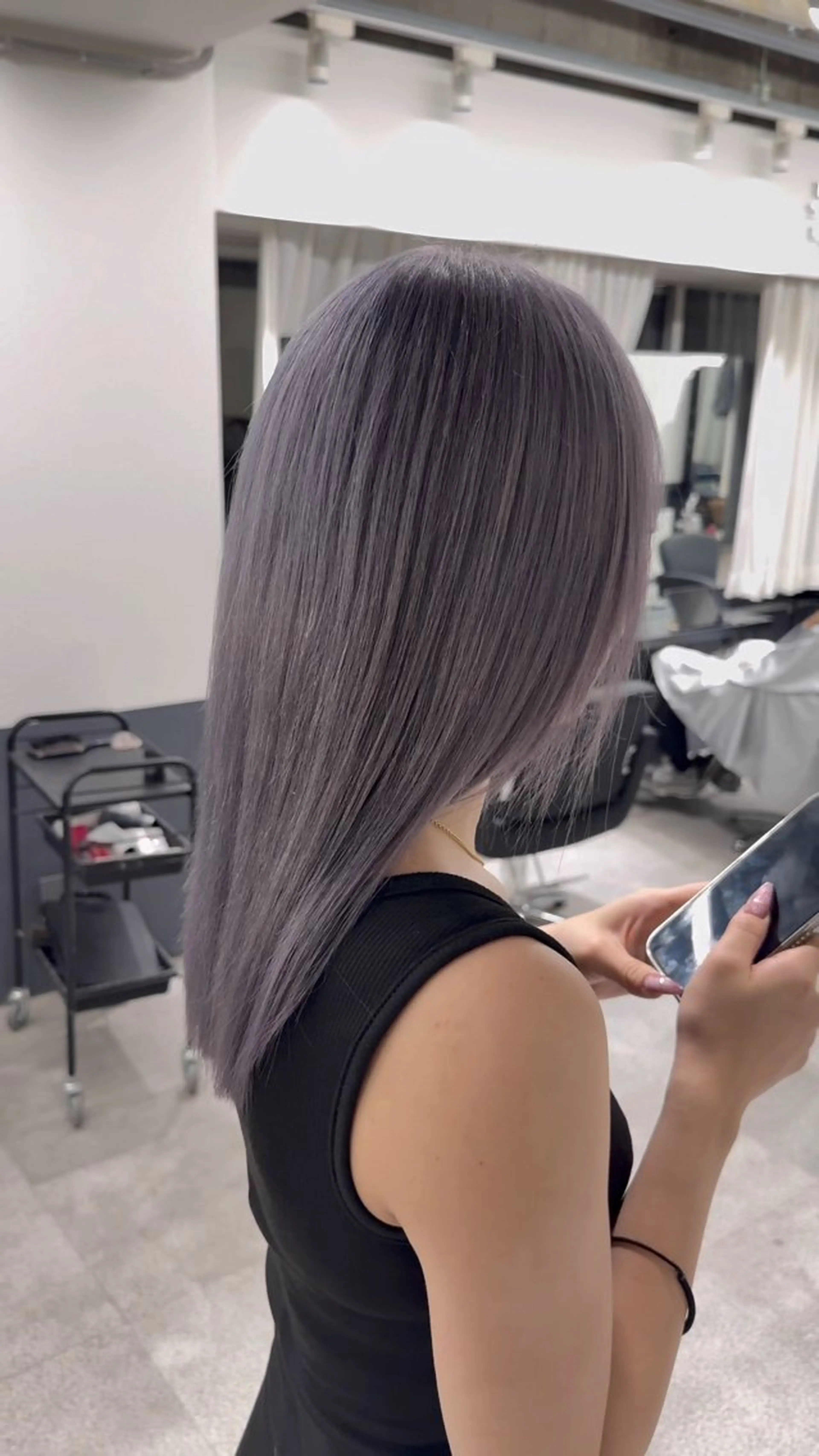 ケアブリーチ➕ワンカラー🌈 ➕【✨最高級フローディア4StepTR✨】の写真