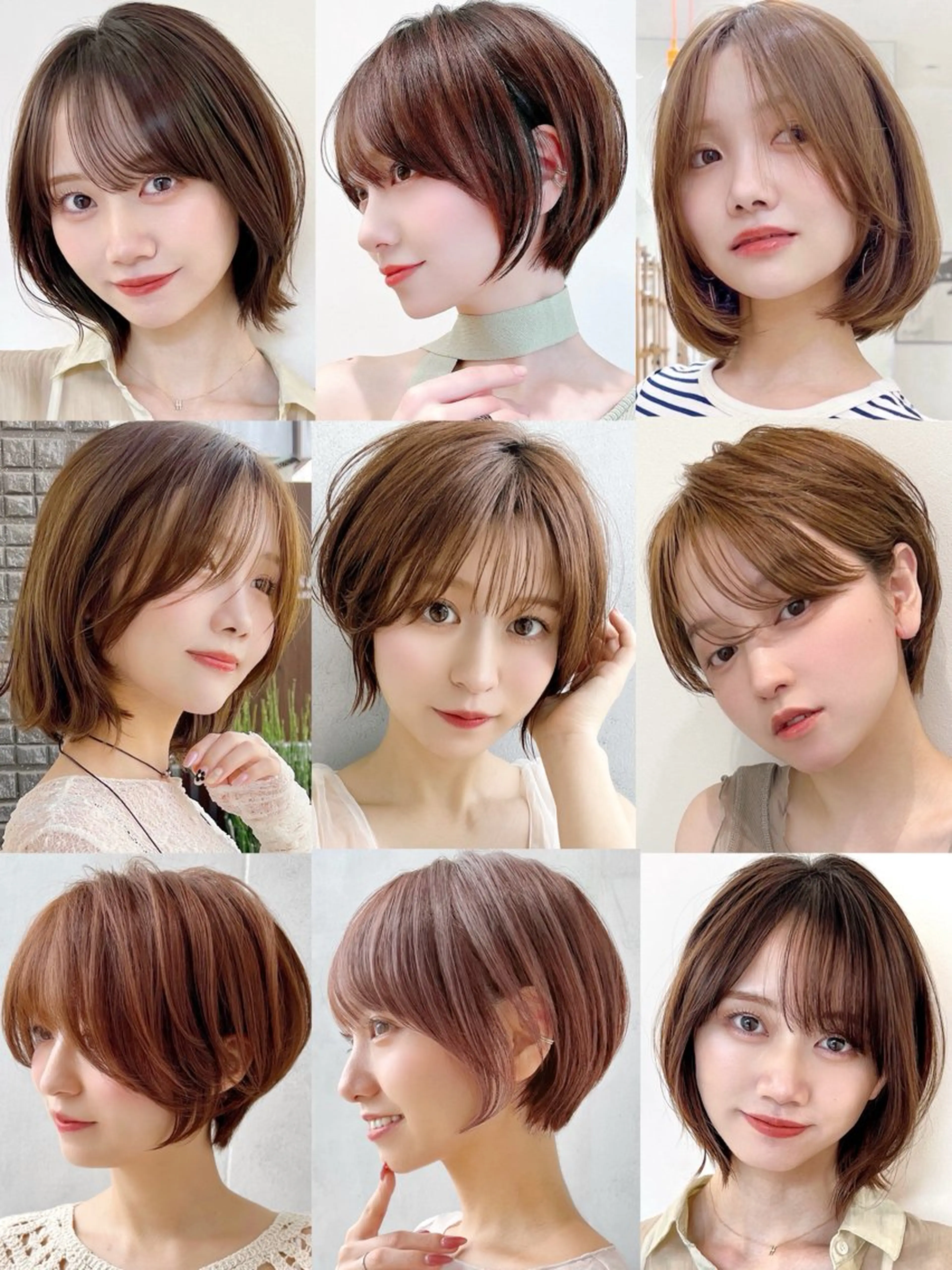 ショート 小顔ショート🌿 Say.石川葵のヘアスタイル