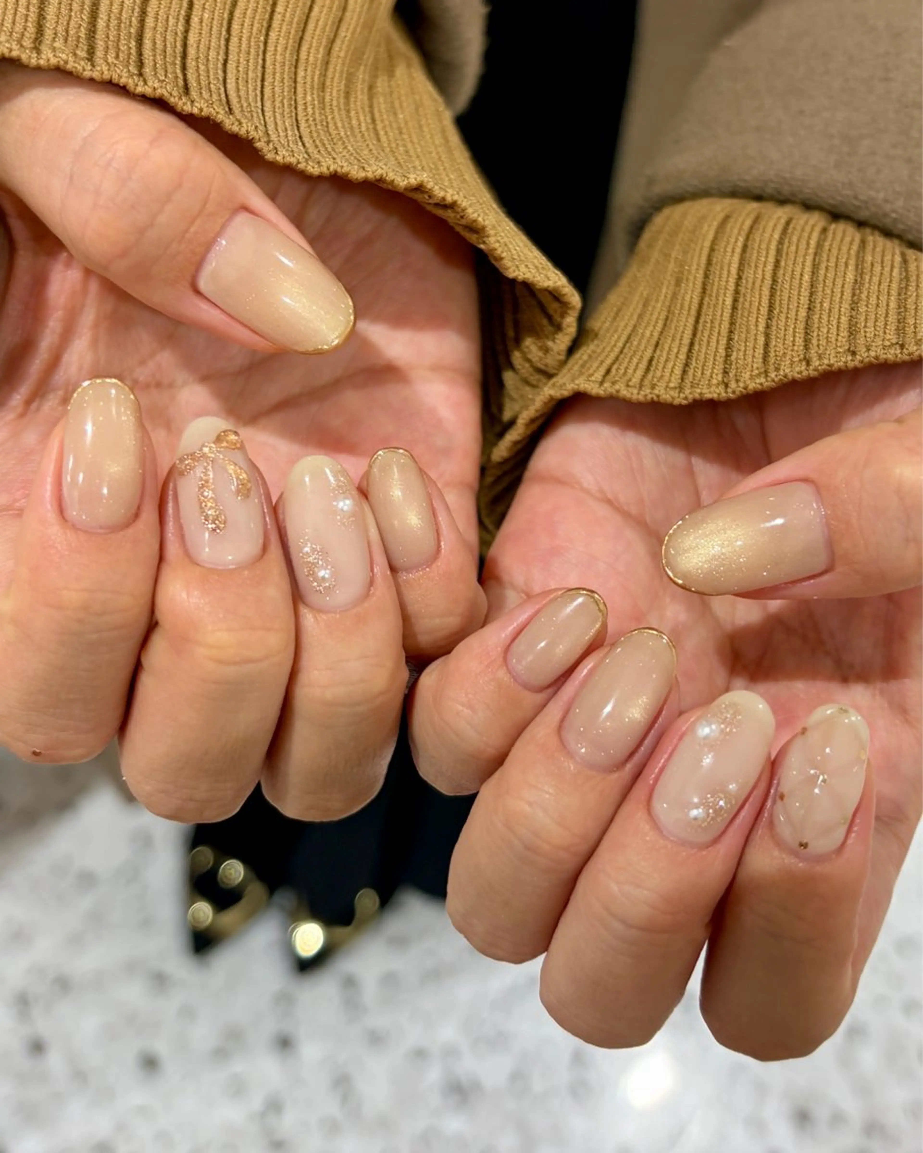 ネイル ハンドネイル nailsalon makoto所属・新宿ニュアンスネイル makotoのネイルデザイン