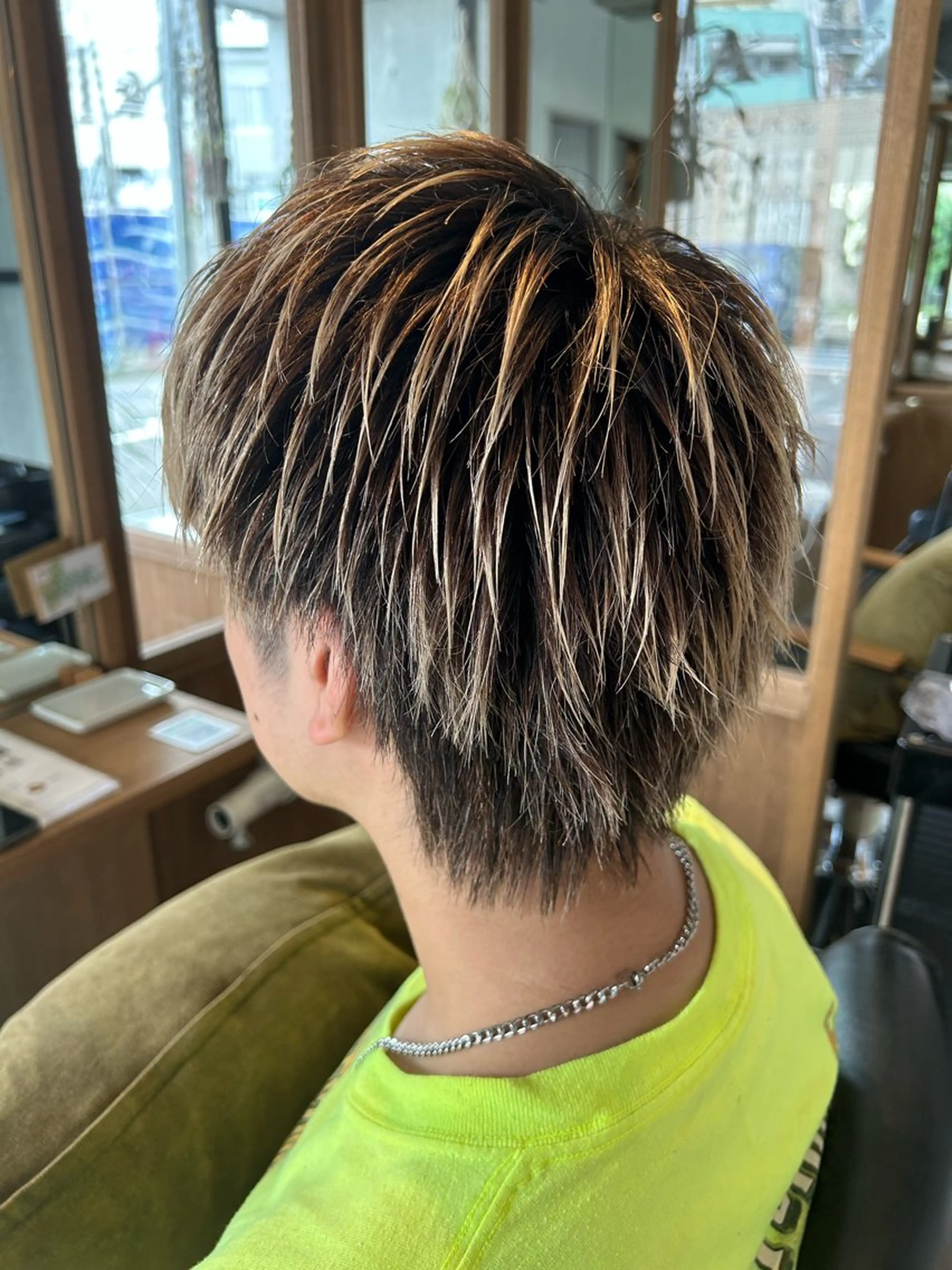 メンズ FERIAあべの店 瀧本岬のヘアスタイル