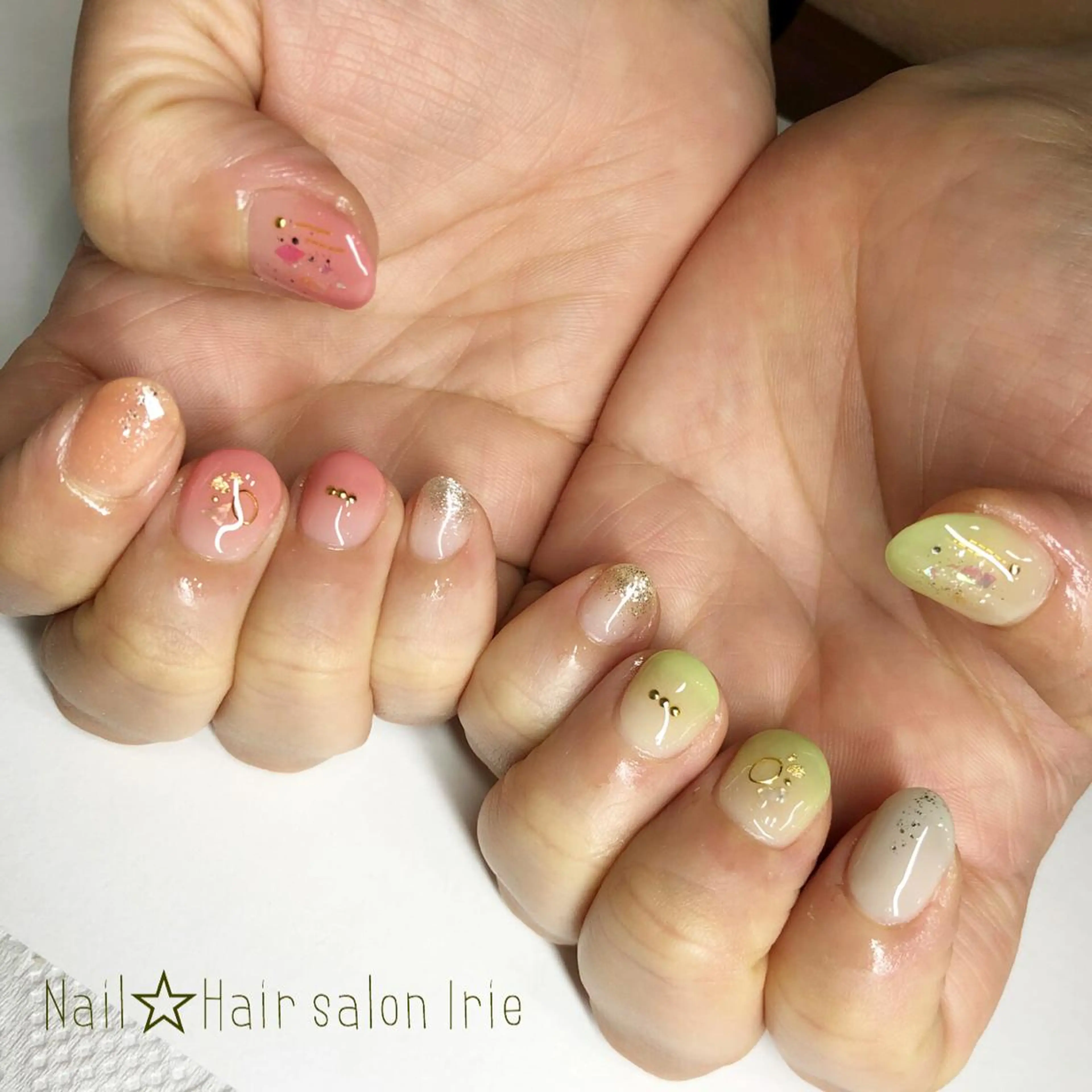 ネイル Hair salon Irie所属・與儀 知佳のネイルデザイン