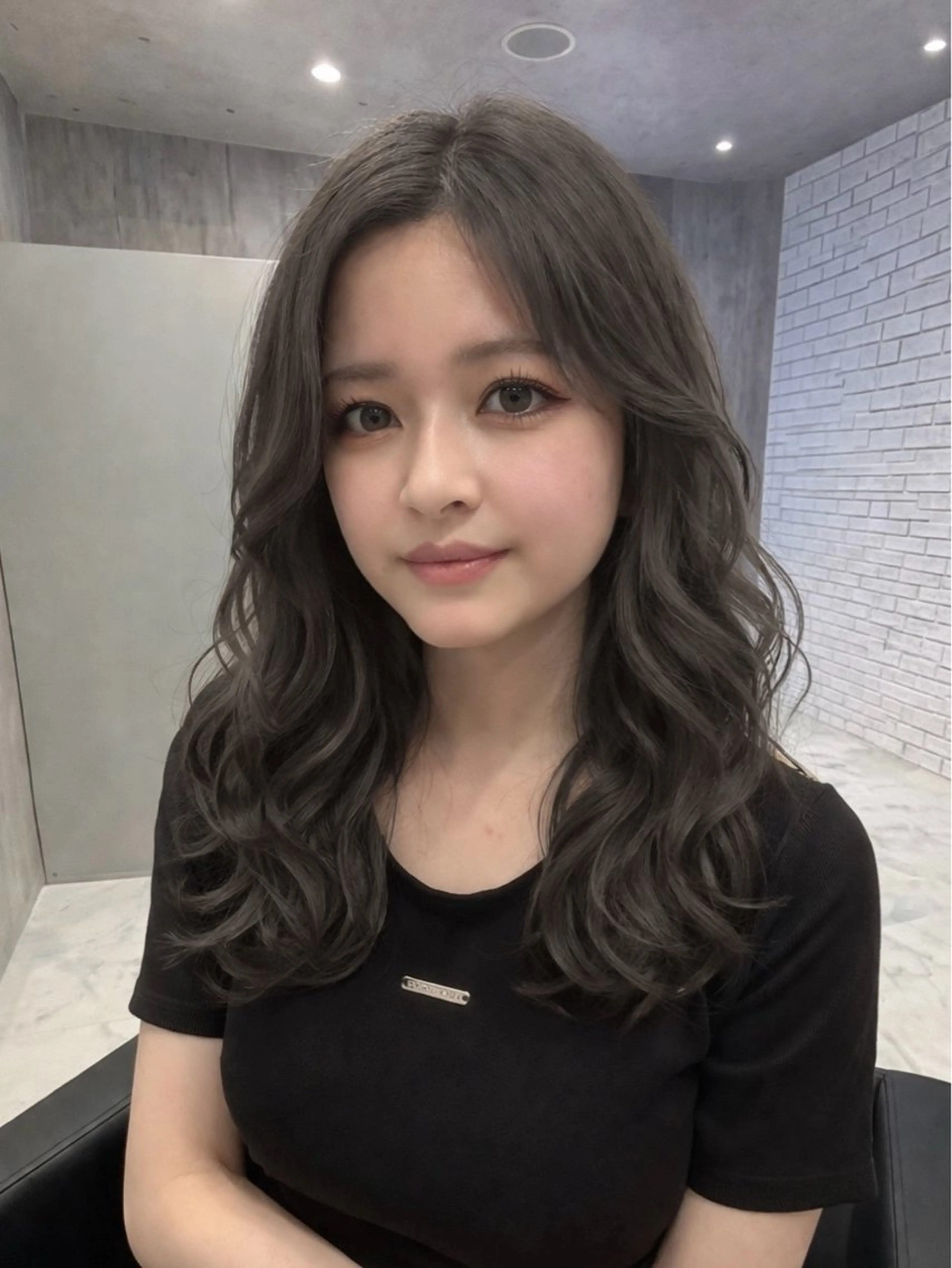 カラー ヘアカラー DEVICE by TrueCreation所属・♡韓国ハイトーンモテ カラー🧡ᩚMIKUのヘアスタイル