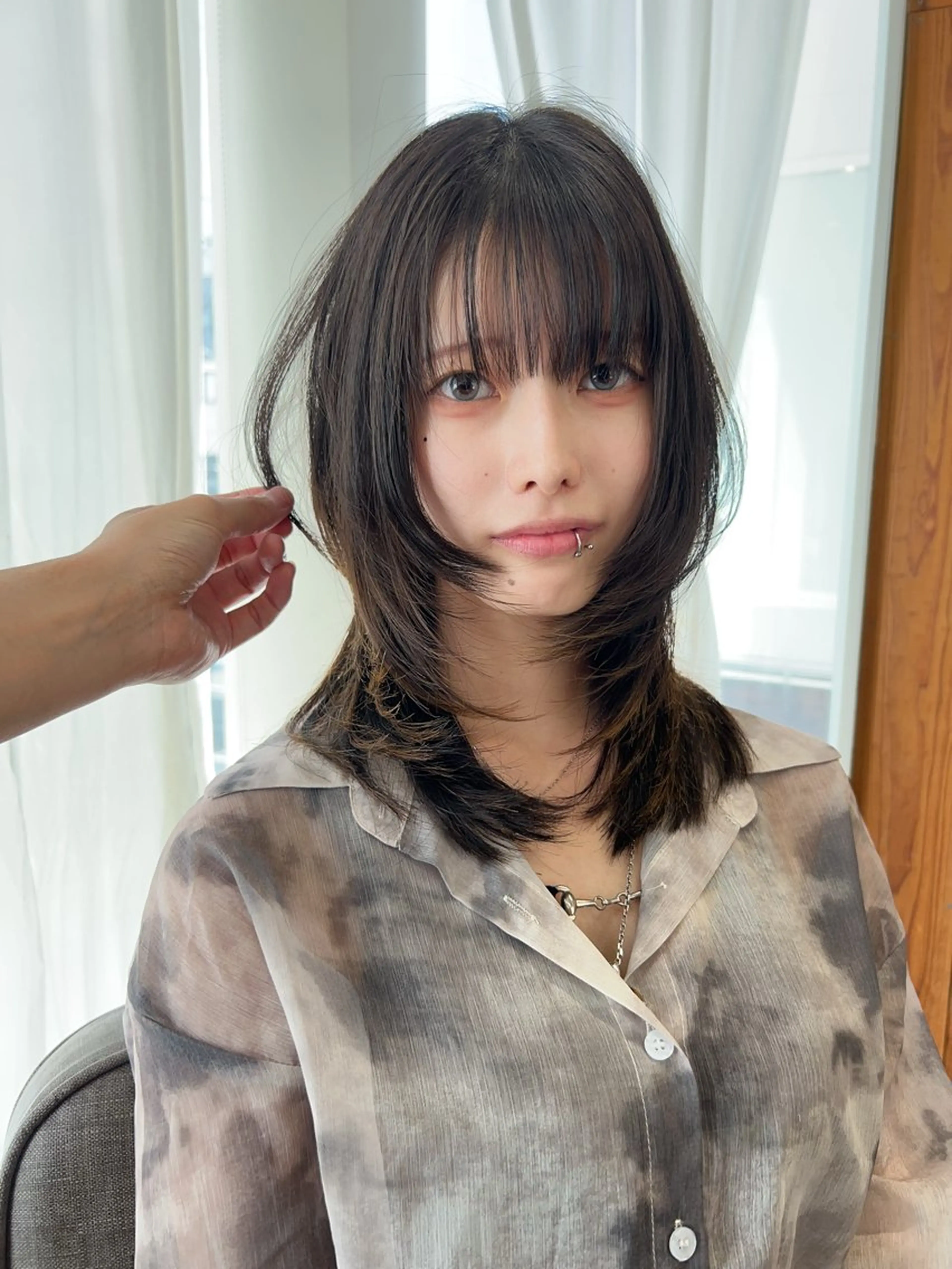 ミディアム カット トリートメント 韓国レイヤー/ハイ トーン/優太のヘアスタイル