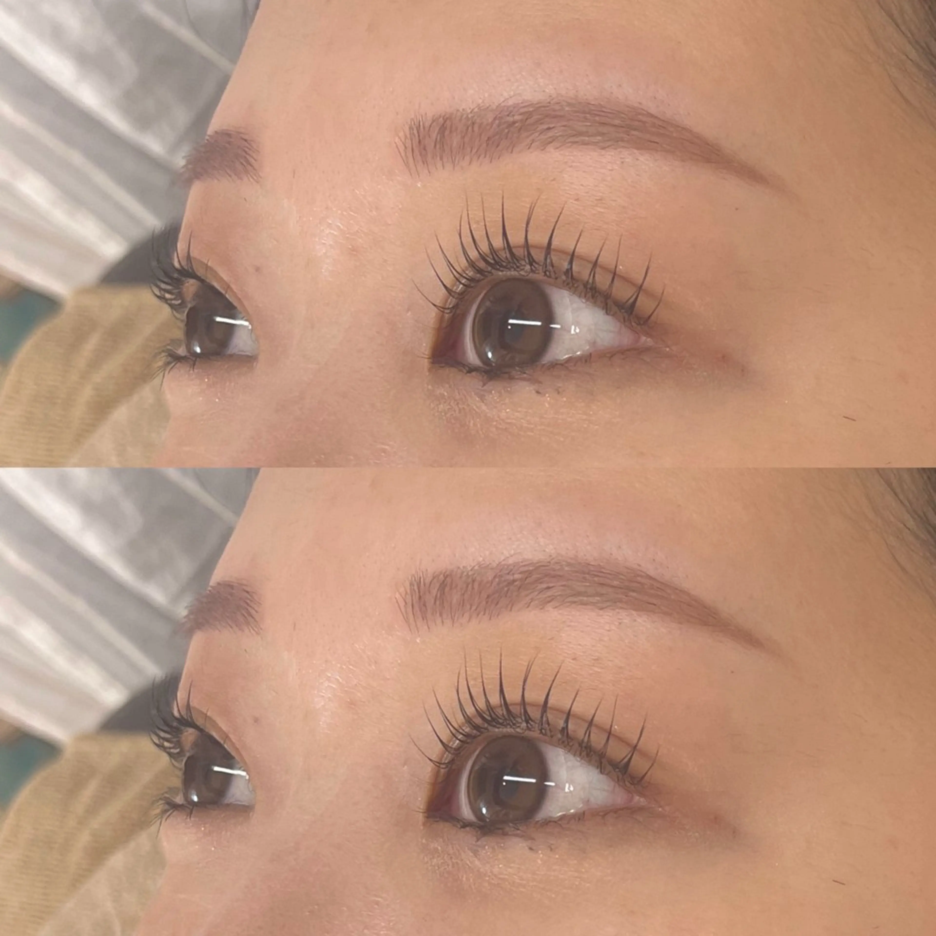 眉ワックス＋まつ毛パーマ👀の写真