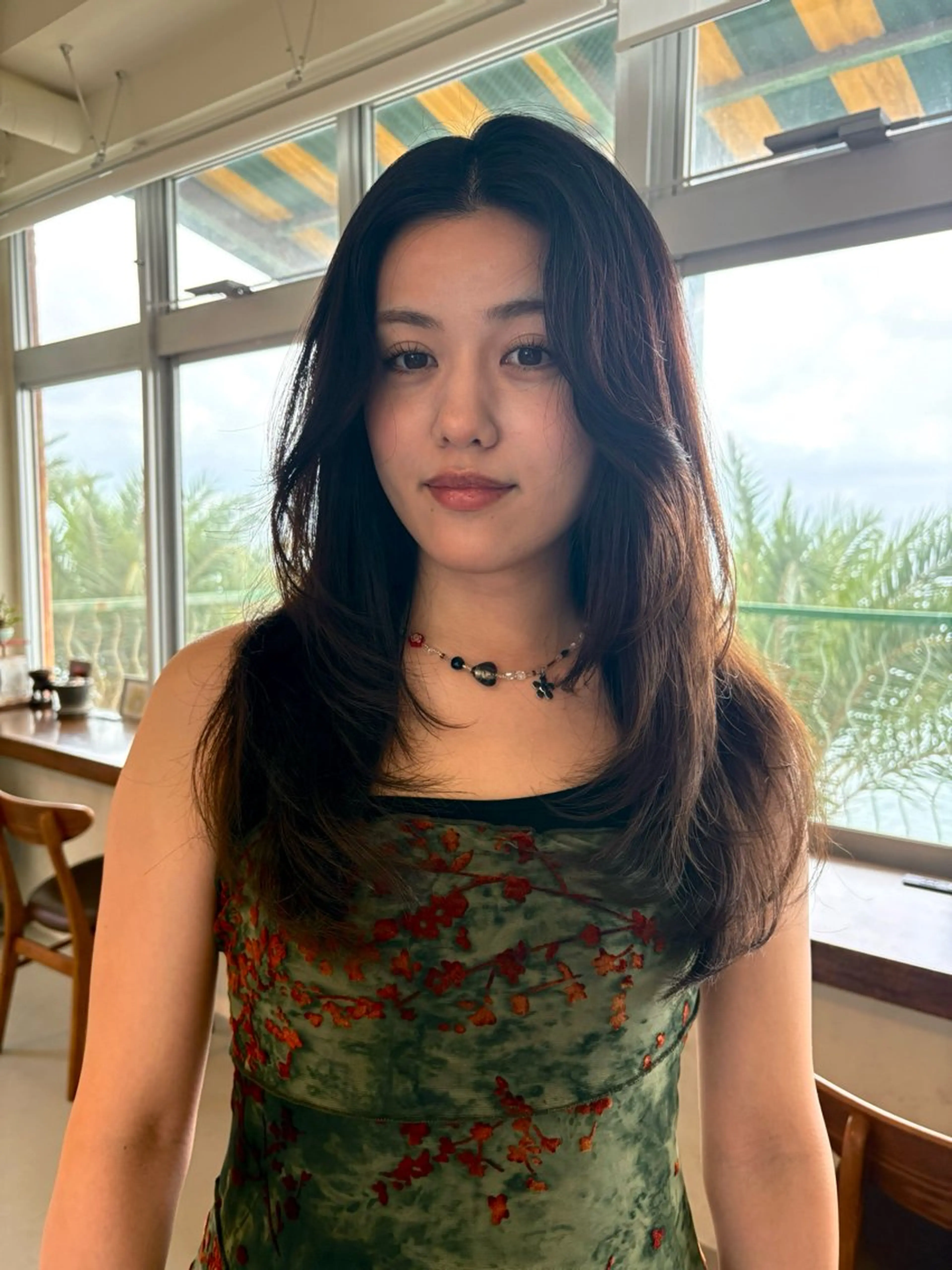 ロング カット PORT  HAIR Norikaのヘアスタイル