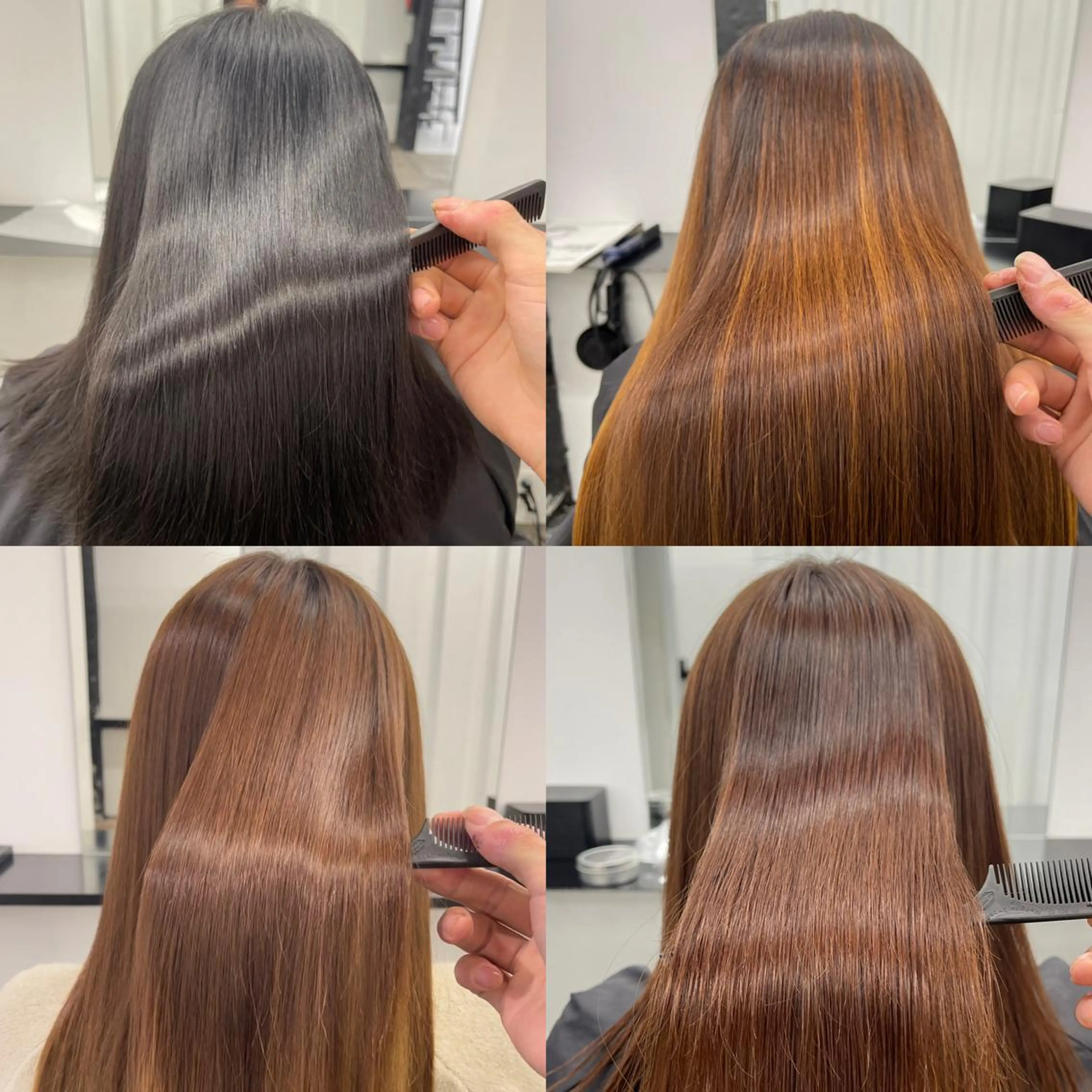 ロング カット 縮毛矯正 トリートメント TAKUMI .のヘアスタイル