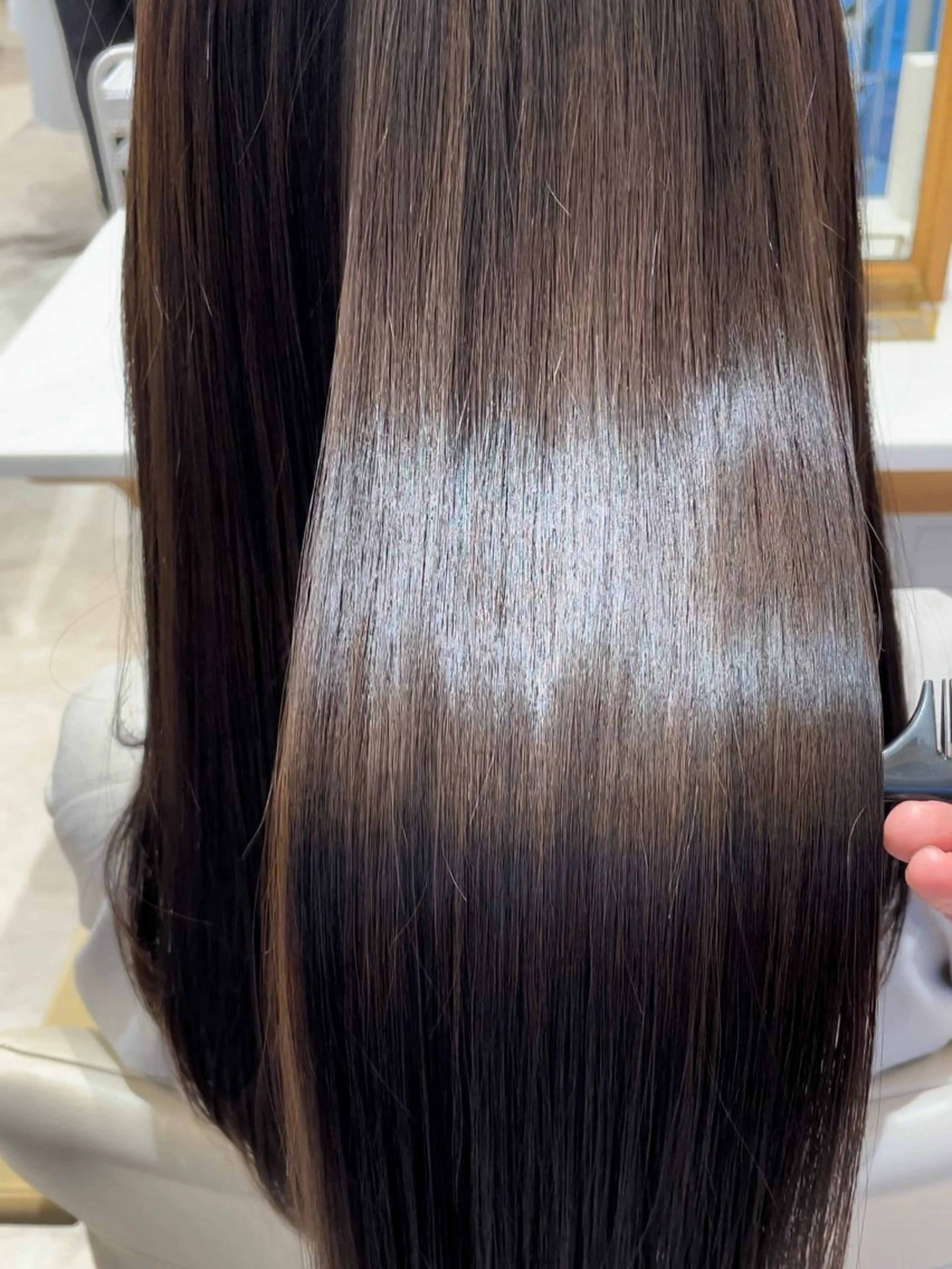 ☆レディース限定☆似合わせカット✂️+縮毛矯正✨️+内部浸透型トリートメント✨️の写真