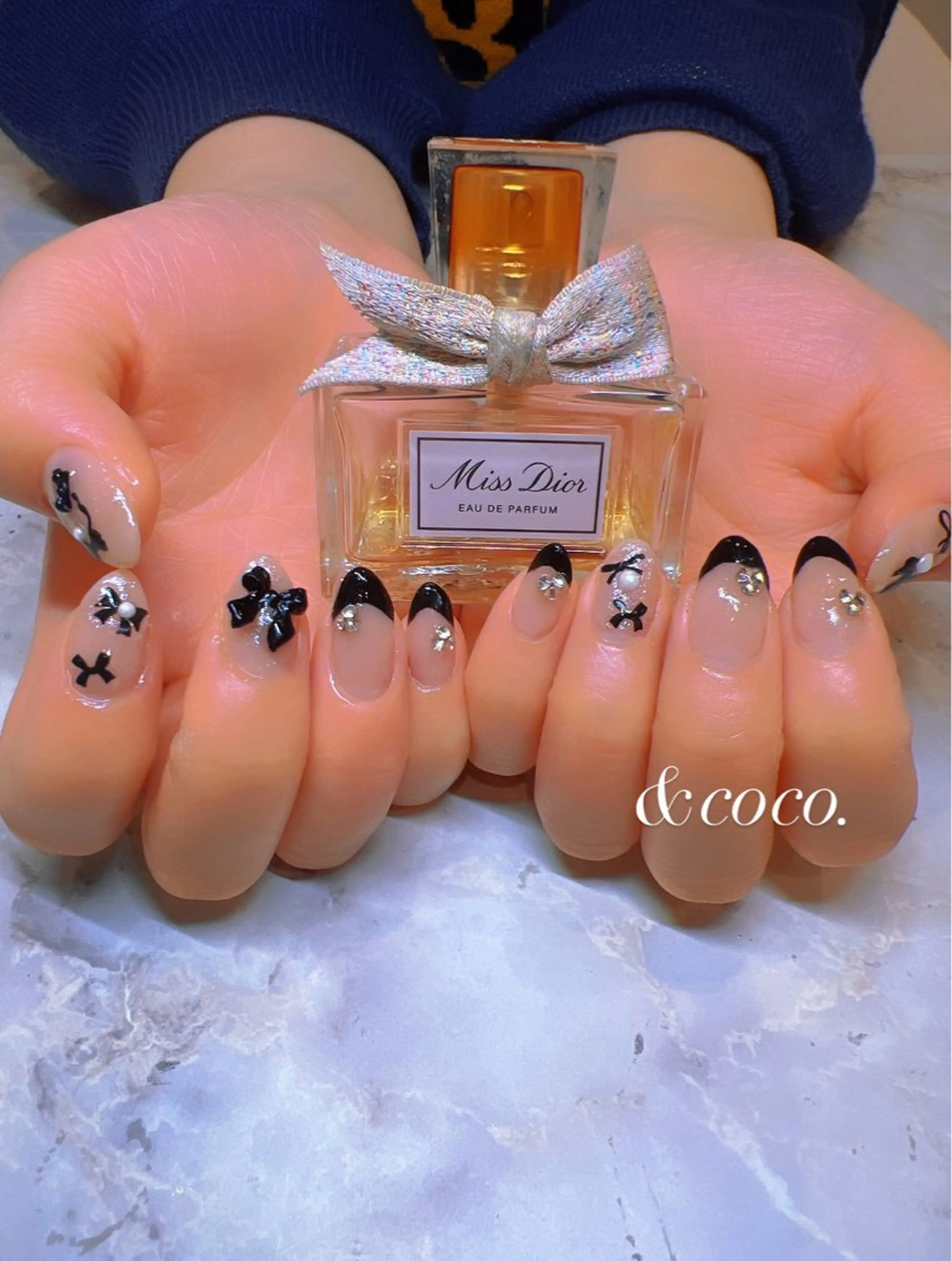 ネイル アートネイル ガーリー ハンドネイル ＆coco.所属・＆ coco.のネイルデザイン