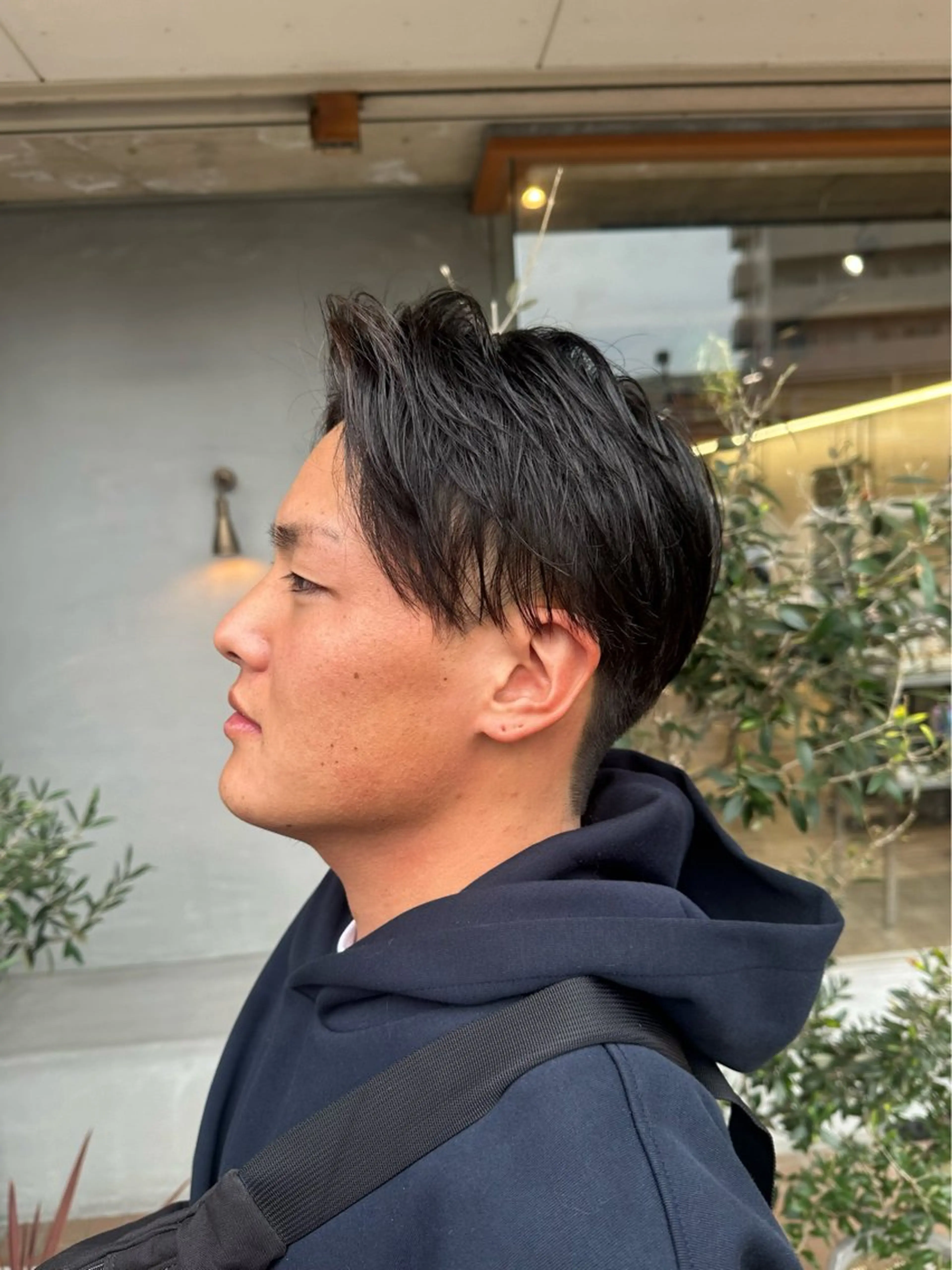 ショート メンズ 加納 孝也のヘアスタイル