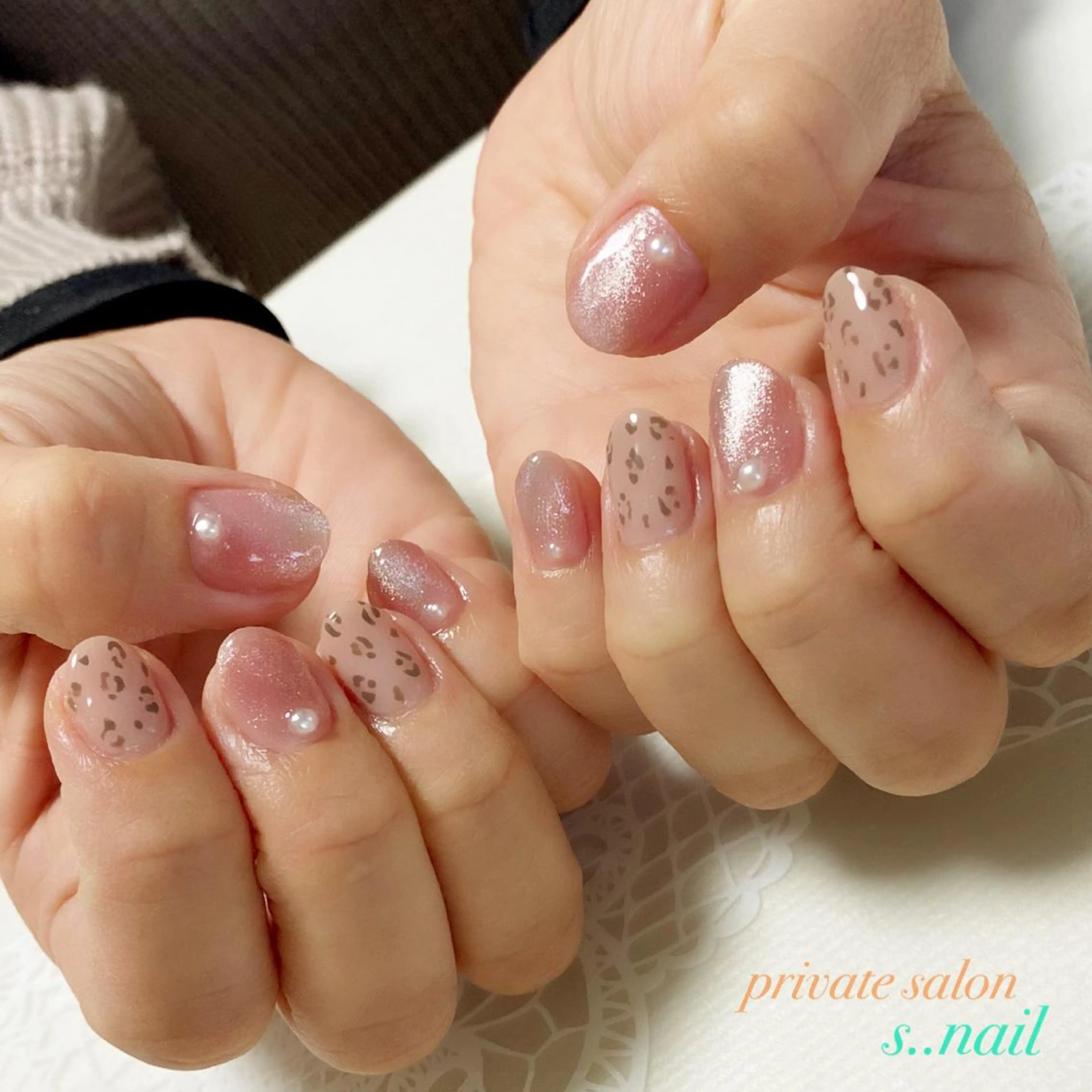 ネイル ピンク ハンドネイル フットネイル s..nail / MORITAのネイルデザイン