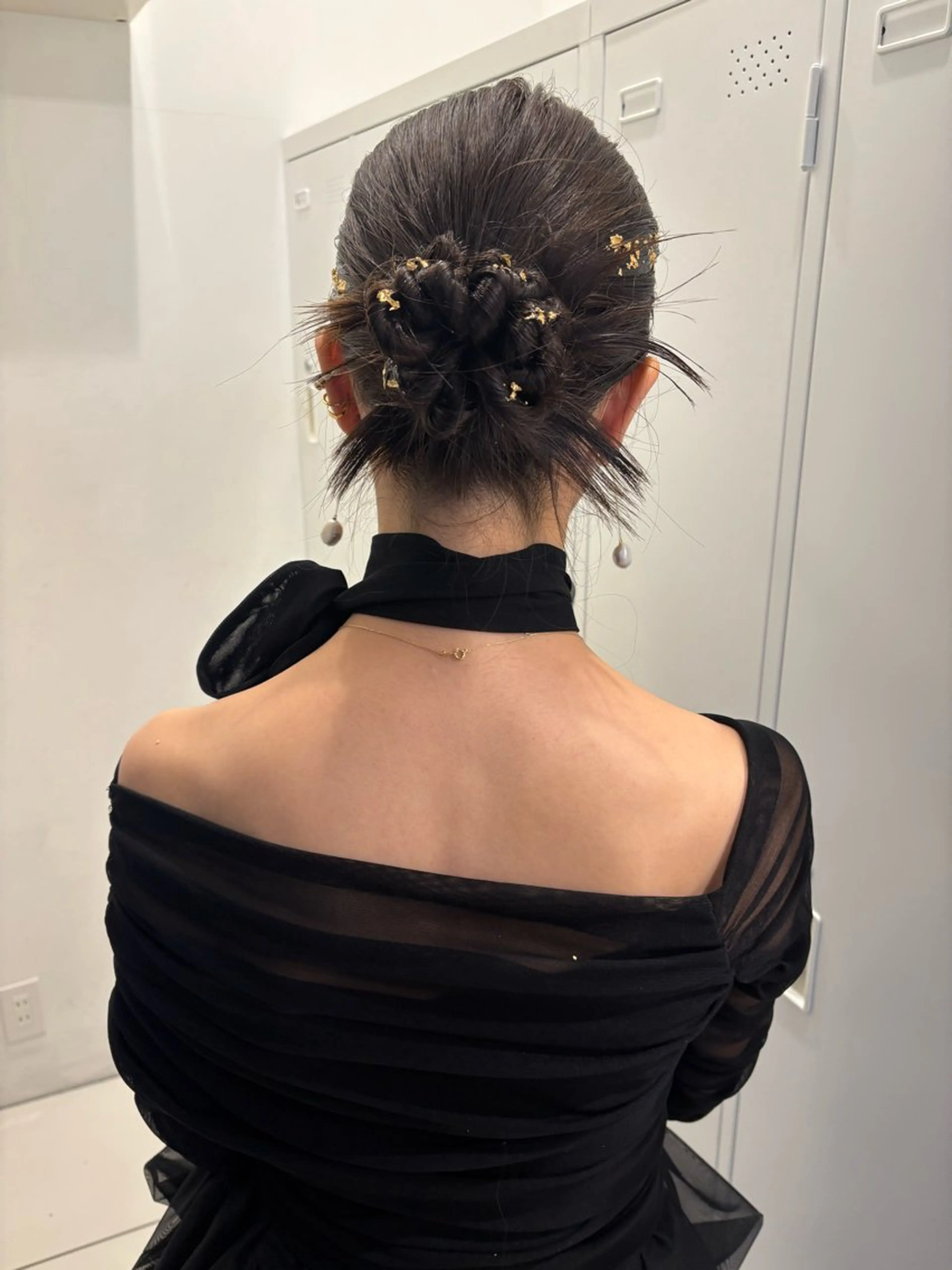 ミディアム ヘアセット Miyu🎀レイヤー ／透明感カラー🪽のヘアスタイル