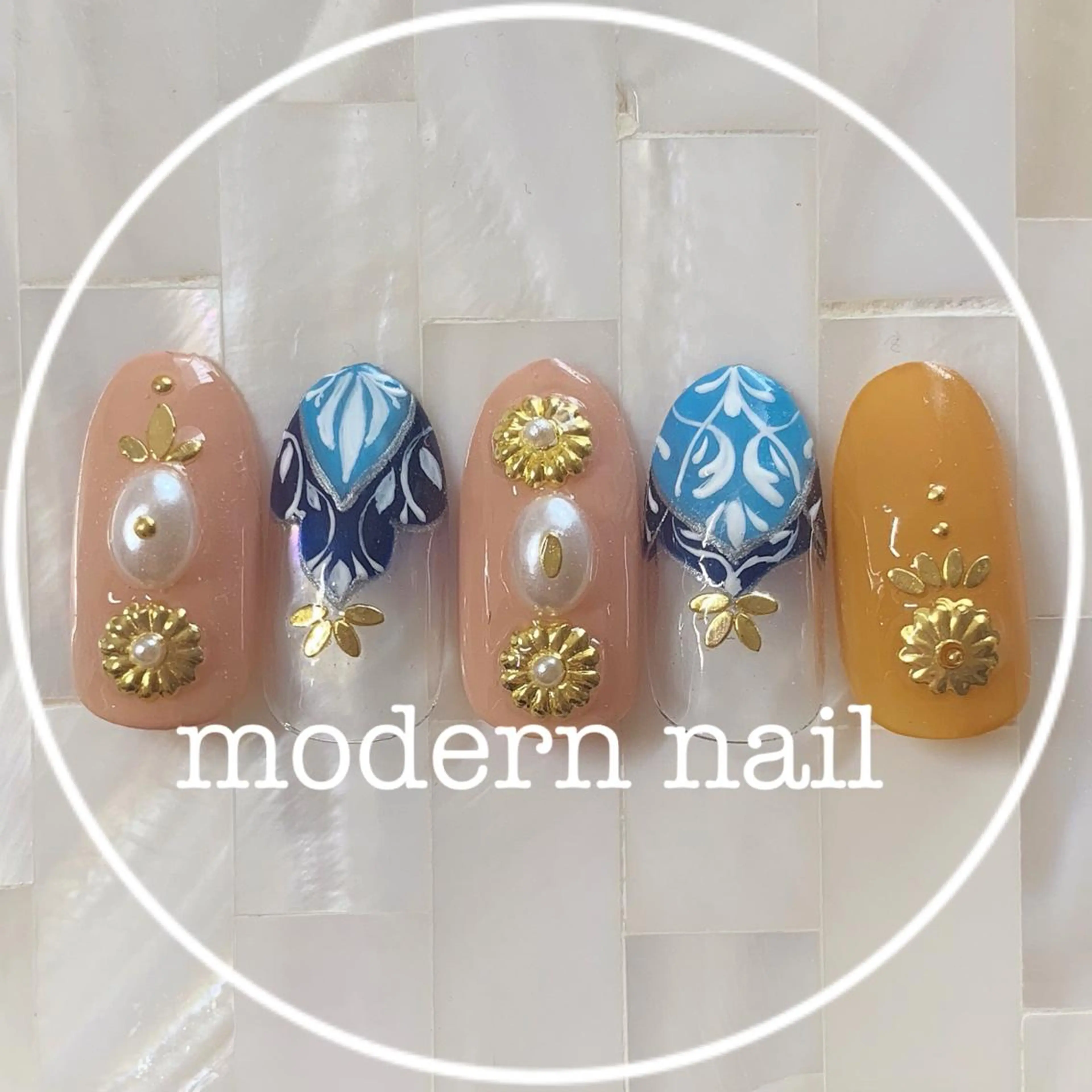 ネイル 小川 玲奈のネイルデザイン