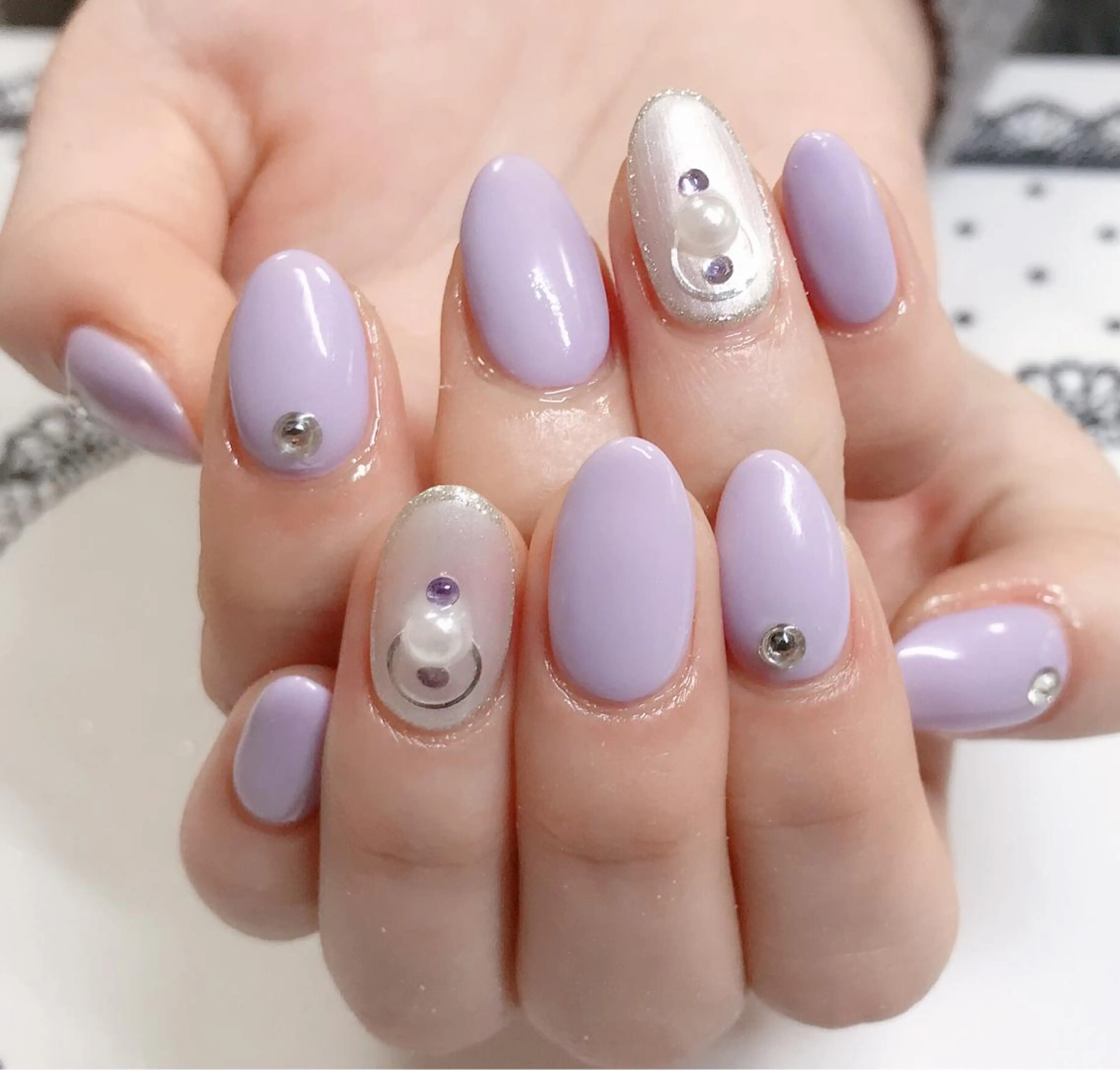 カラー ネイル Q Free nailsのネイルデザイン
