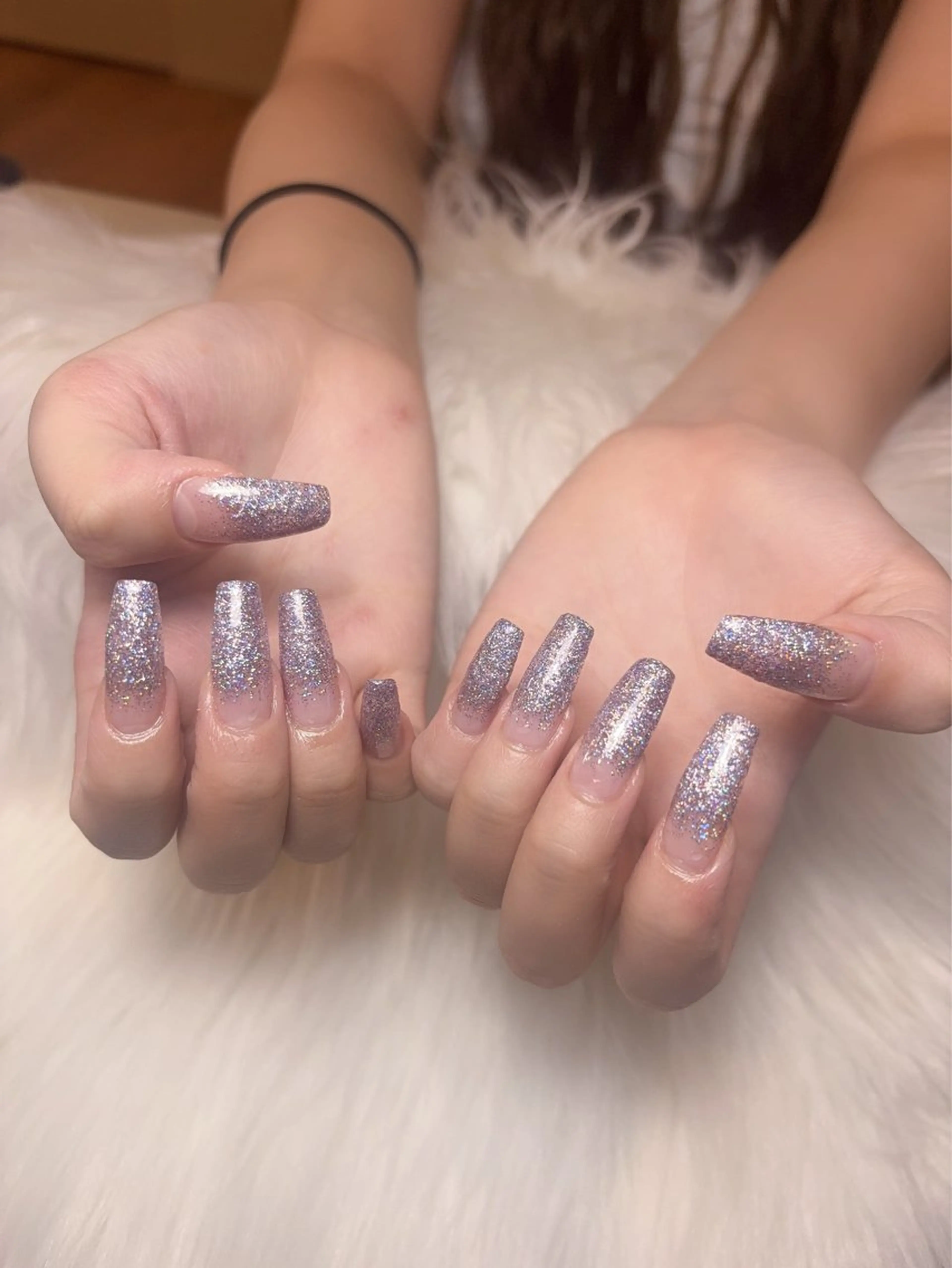 練習❣️[チップ長さ出し］ワンカラー🩷5500円の写真