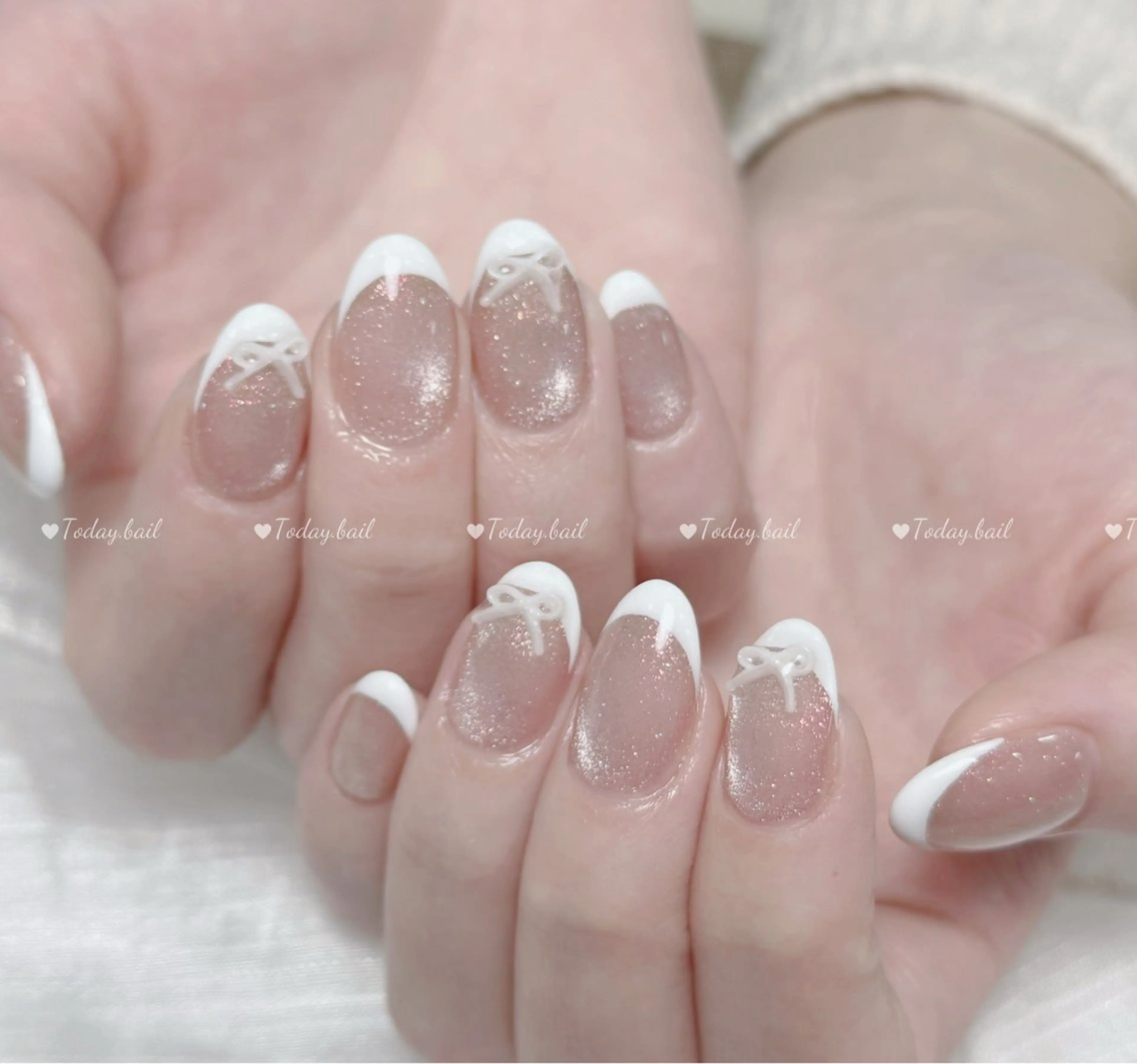 ネイル ハンドネイル 🎀Today nail💅のネイルデザイン