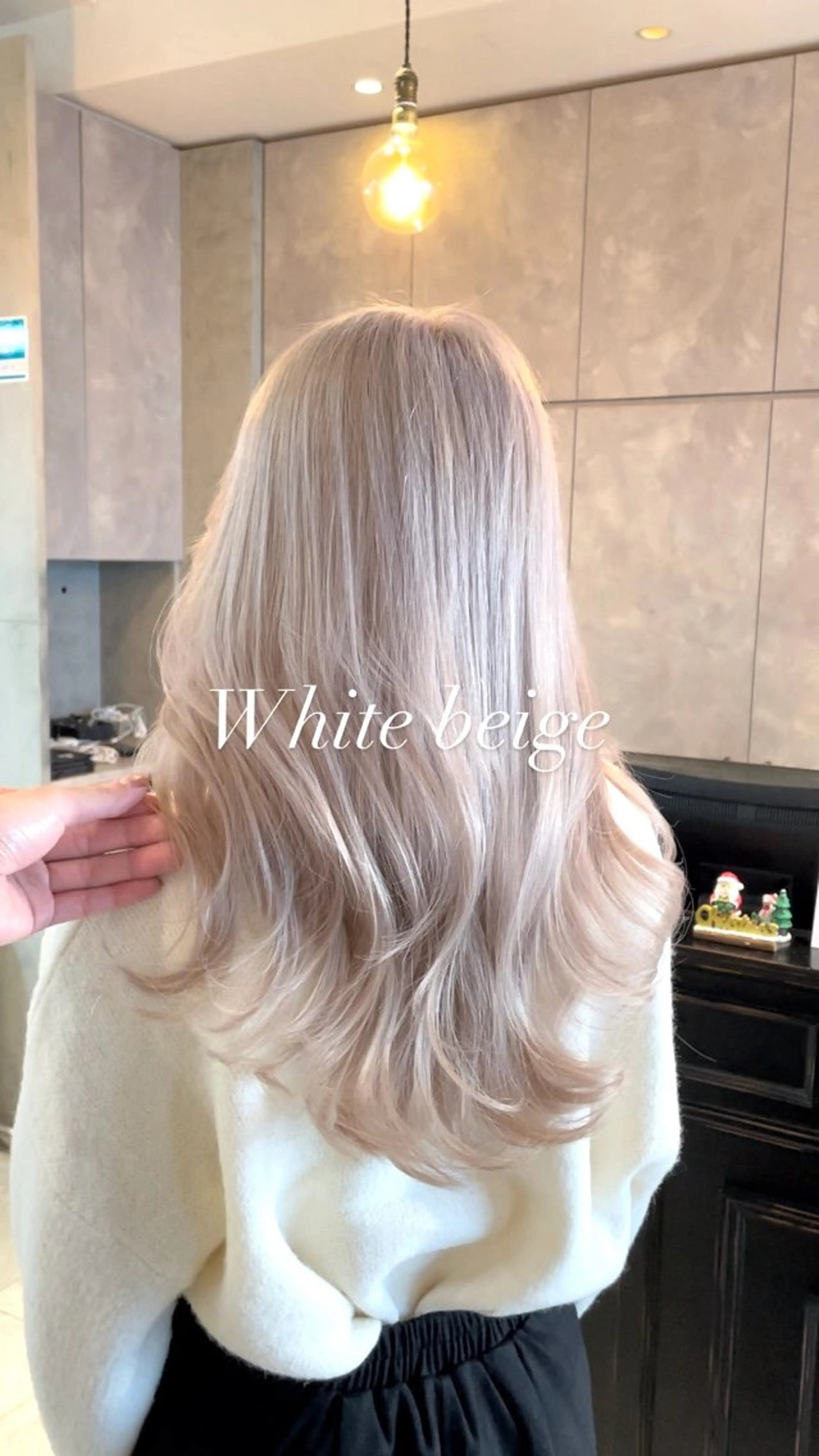 ロング カラー パーマ ヘアアレンジ ヘアカラー トリートメント ブリーチカラー🤍 颯馬🐈‍⬛のヘアスタイル