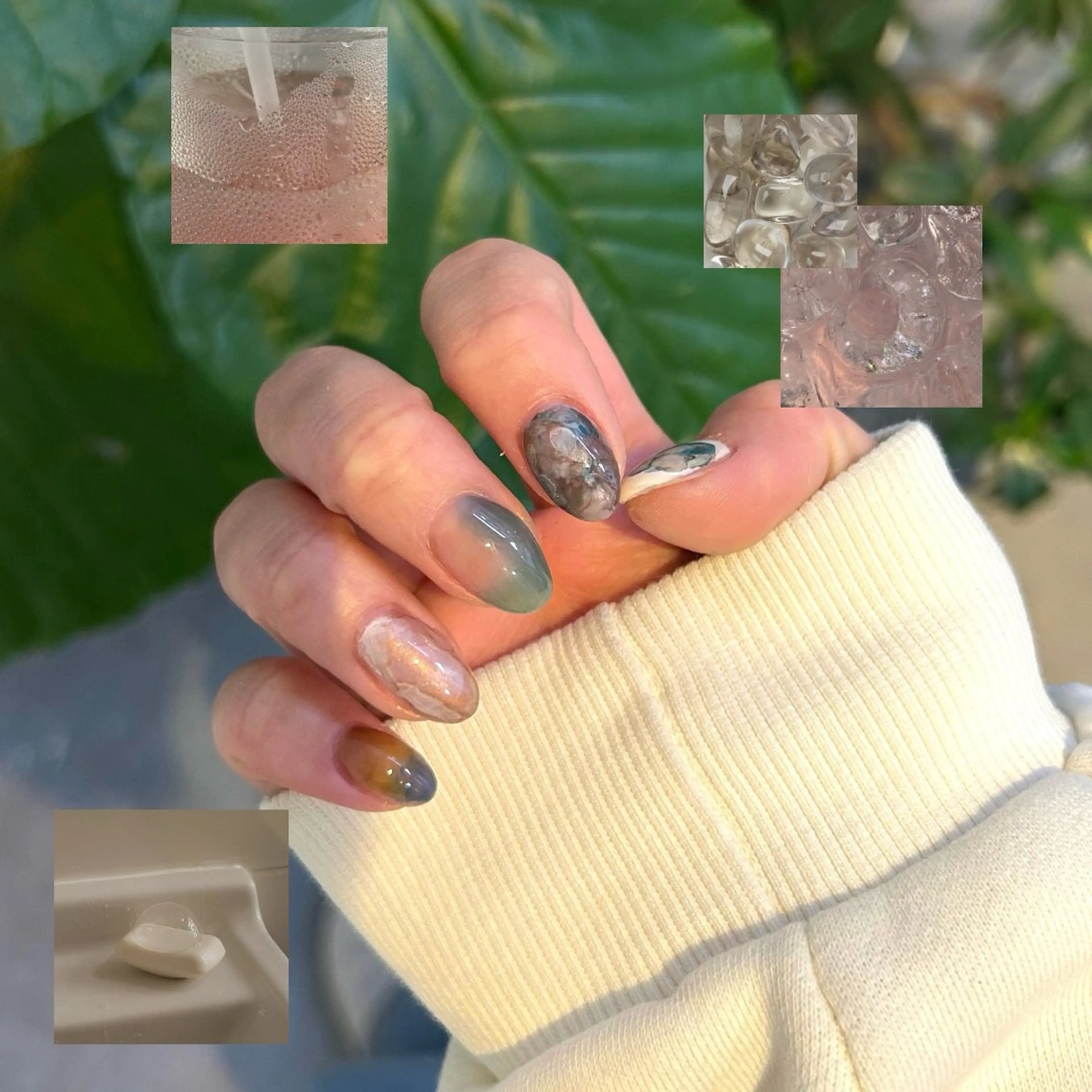 ネイル 大阪/堀江ニュアンス WAKABAのネイルデザイン