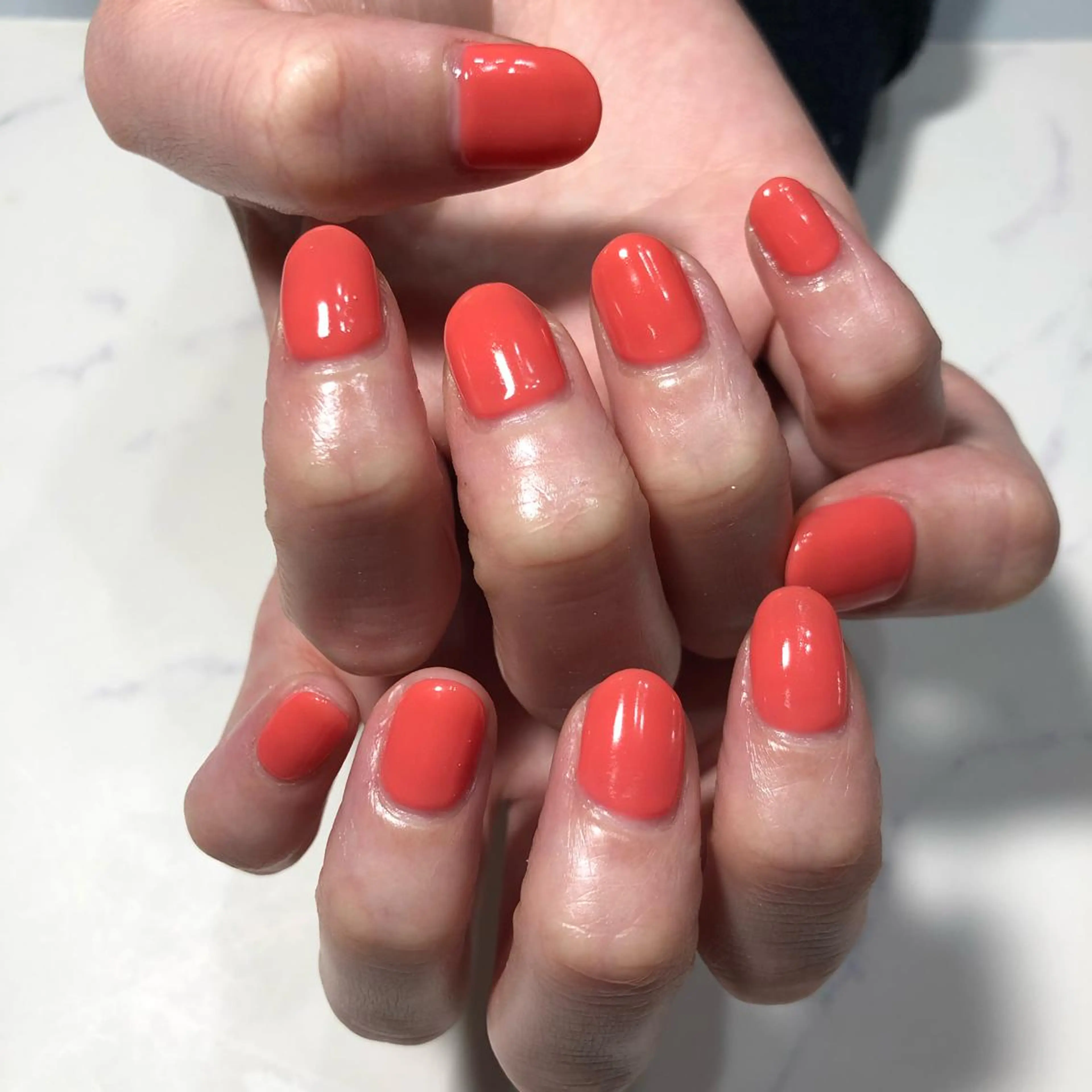 ネイル ワンカラーネイル エレン 南越谷のネイルデザイン