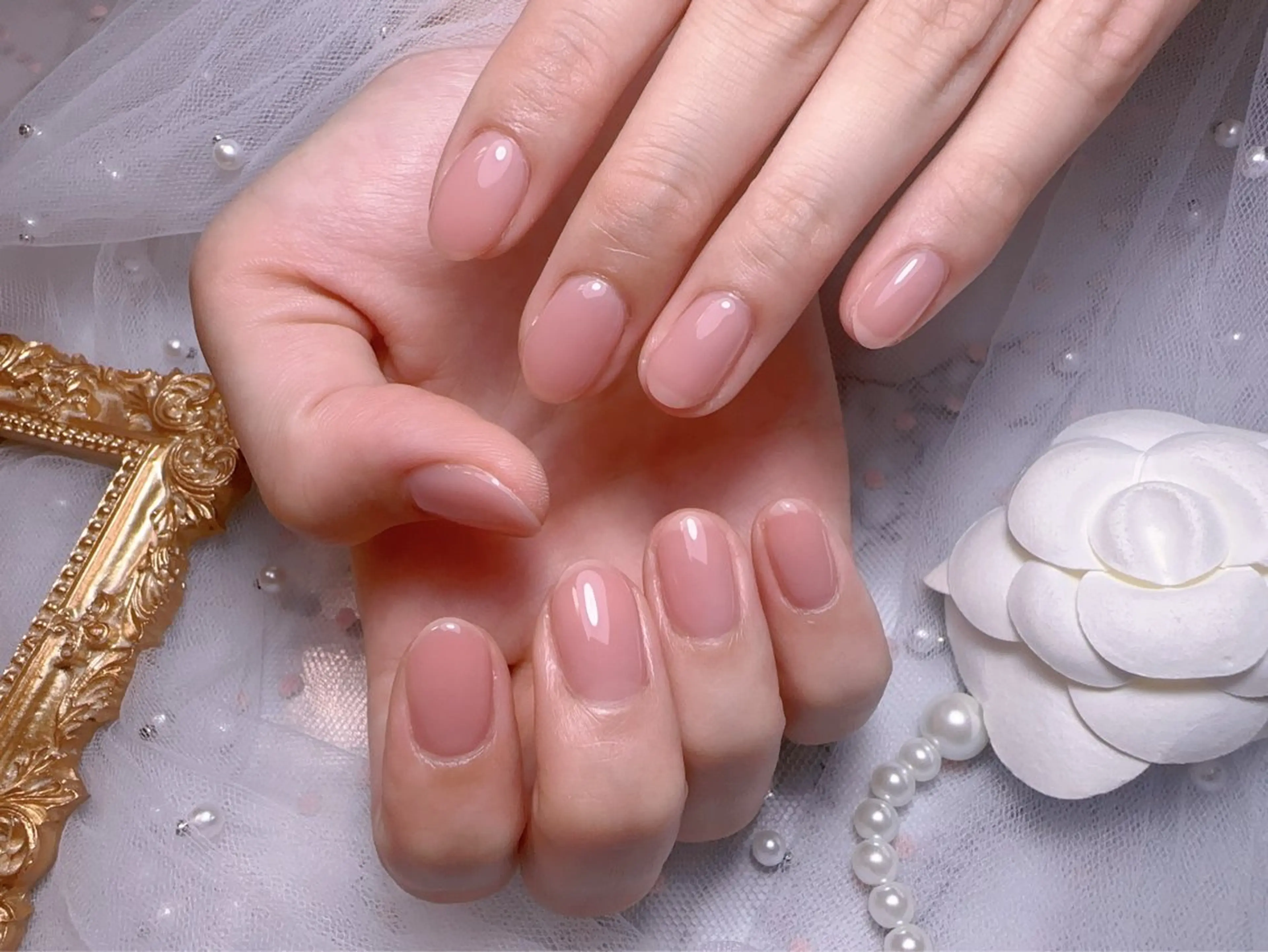 ネイル オーロラネイル フットネイル 韓国ネイル ラメ(グリッター) ラメグラデーション Belle nail salon 新小岩のネイルデザイン