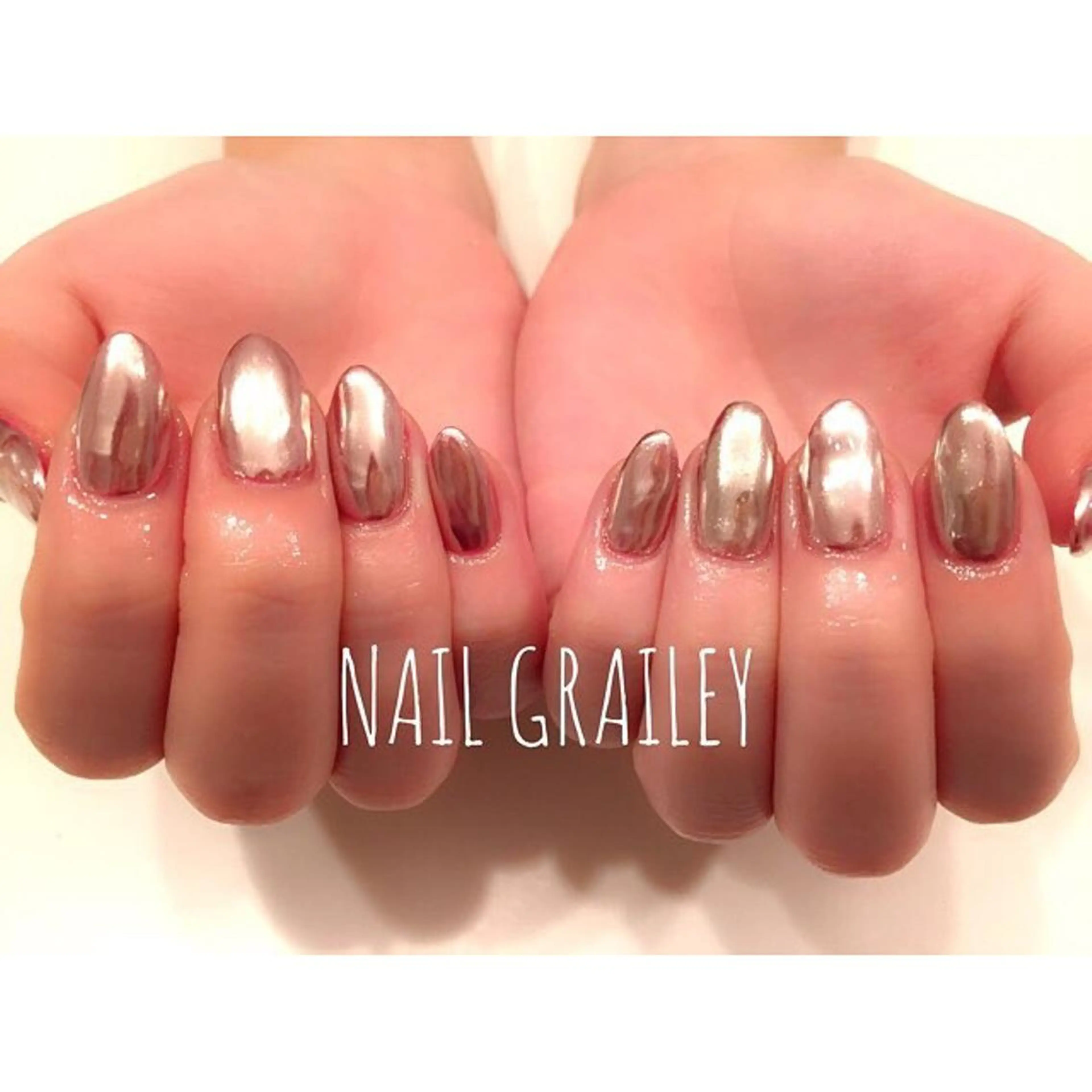 ネイル ミラーネイル nail makoのネイルデザイン