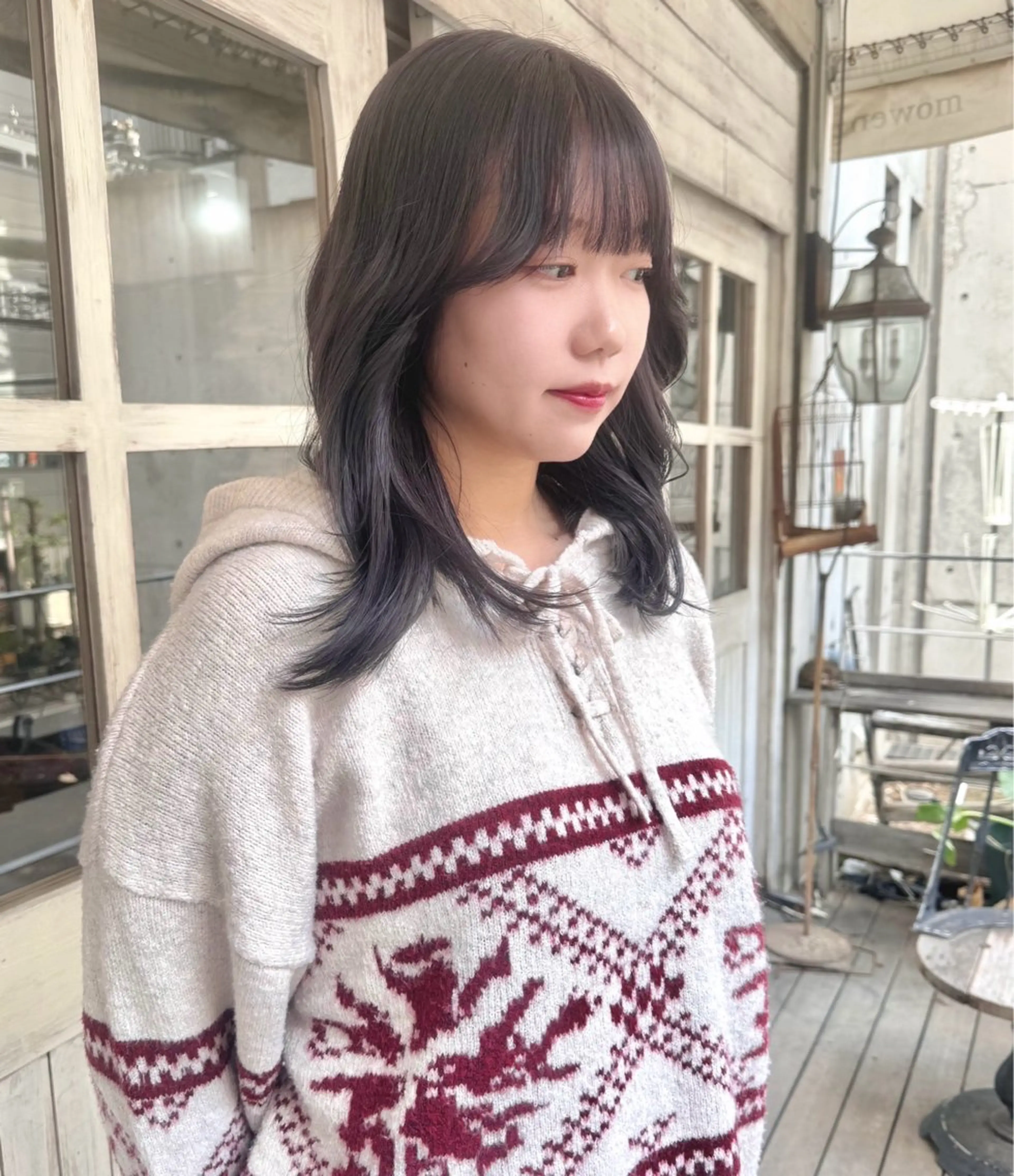 ミディアム カラー キッズ ヘアカラー トリートメント 艶髪/ハイトーン /masami🩵のヘアスタイル