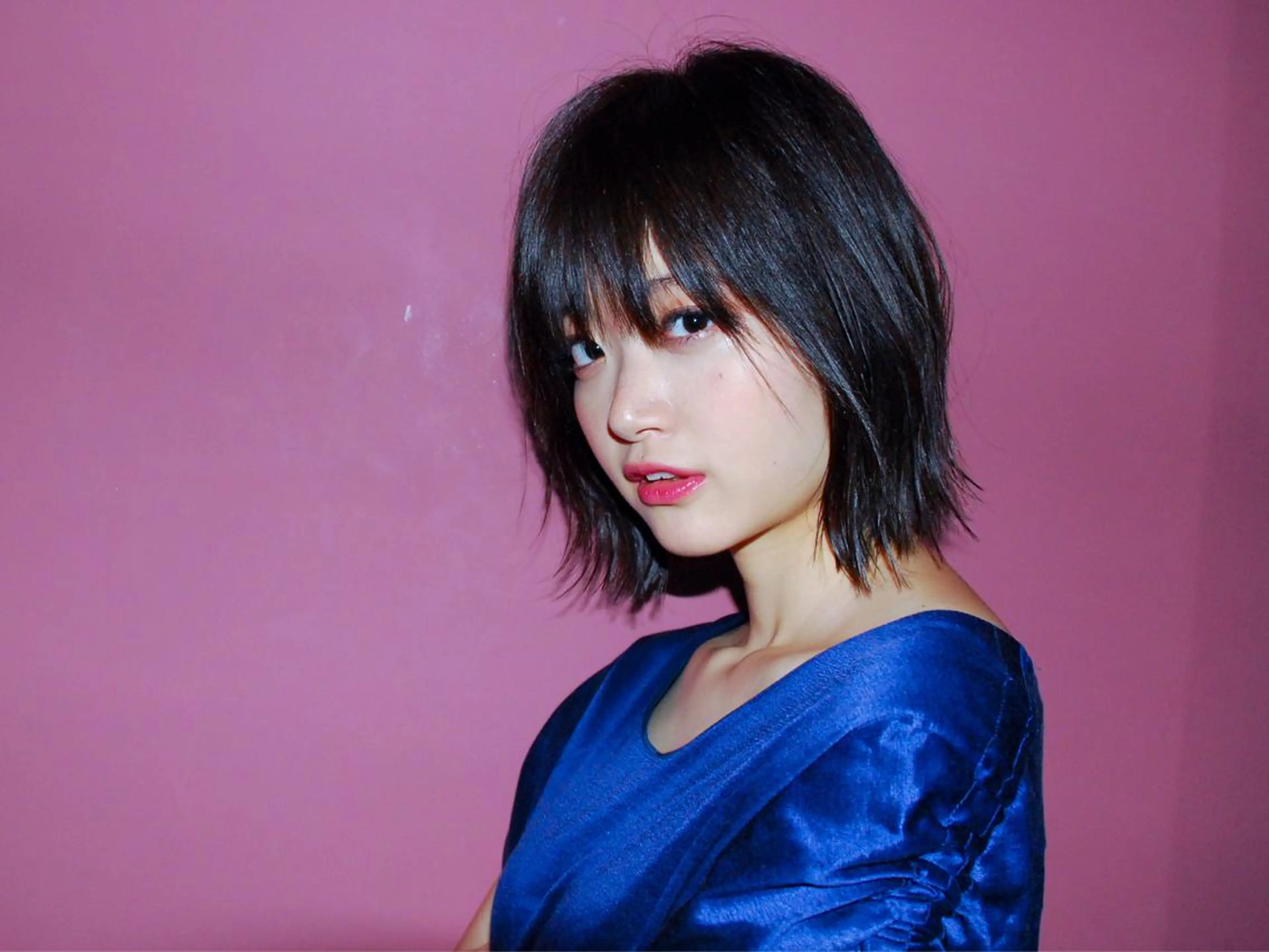 ショート カラー ショートボブ ボブ シースルーバング ショートヘア 🌕ホンブ ユウイチ【代表】🌕のヘアスタイル