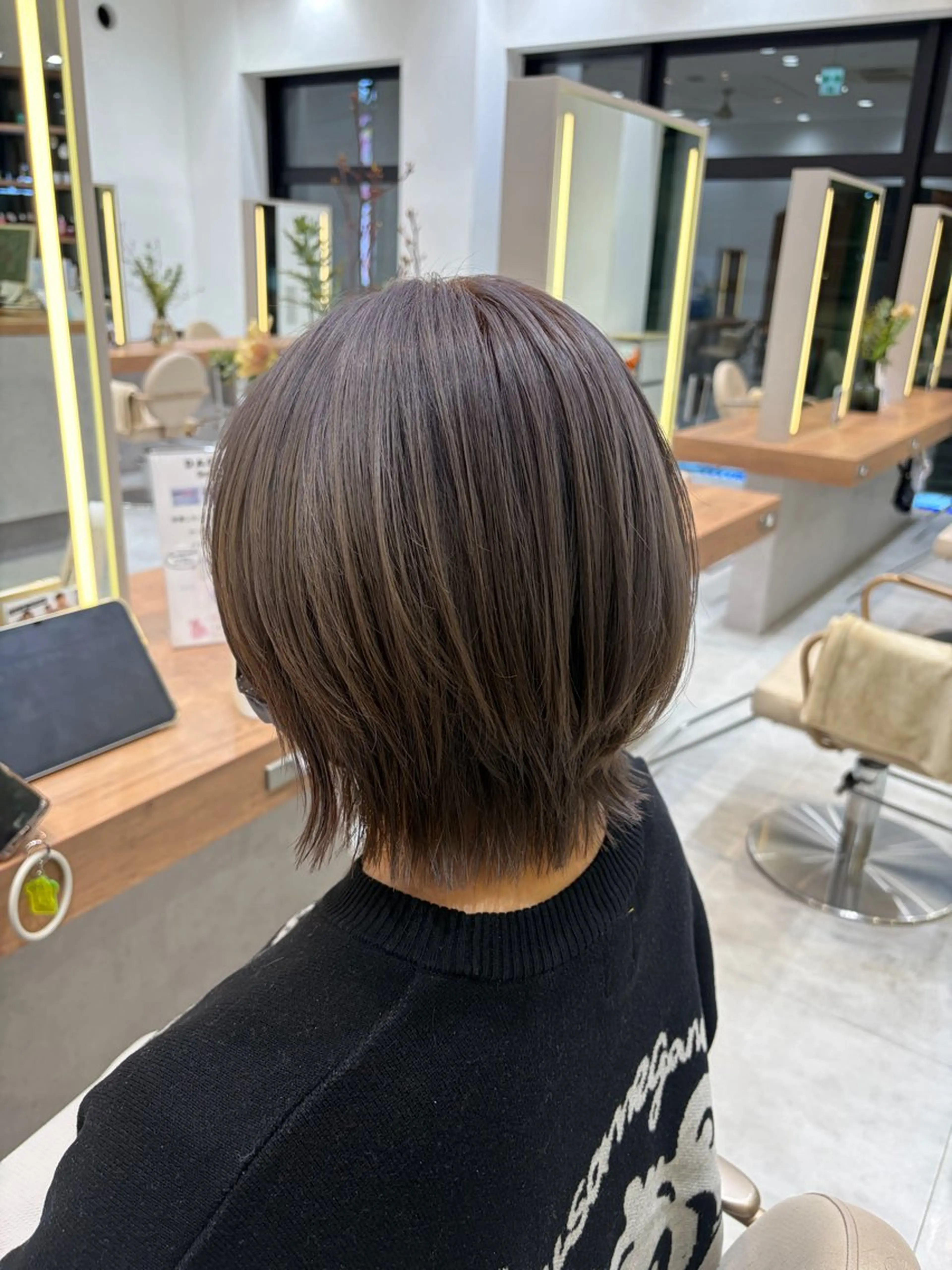 ショート ヘアカラー トリートメント ヘッドスパ 津田和希 /透明感カラー🩶のヘアスタイル