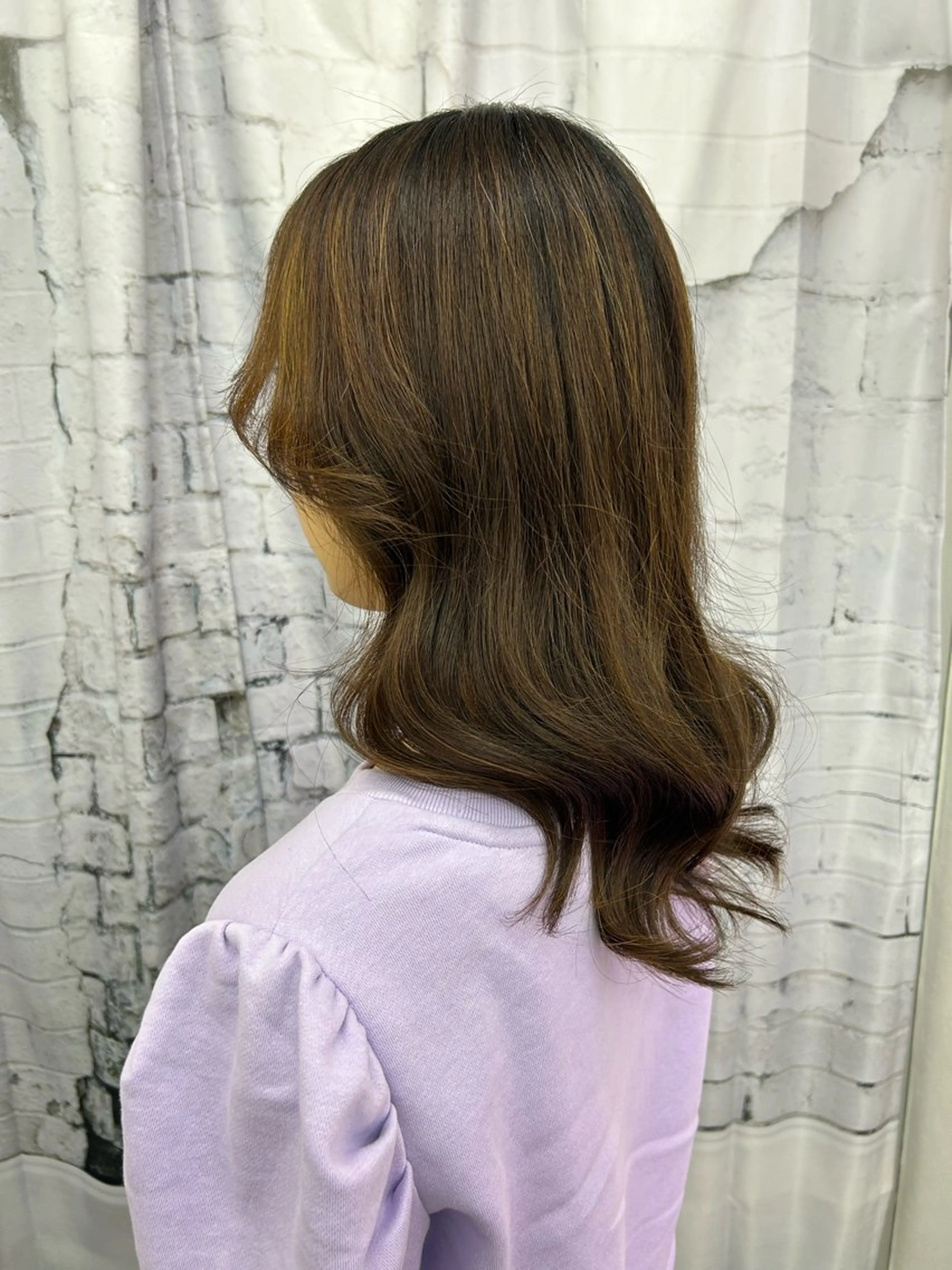 ミディアム カット カット&セット専門店　Latte(ラテ)所属・HORI 　tのヘアスタイル