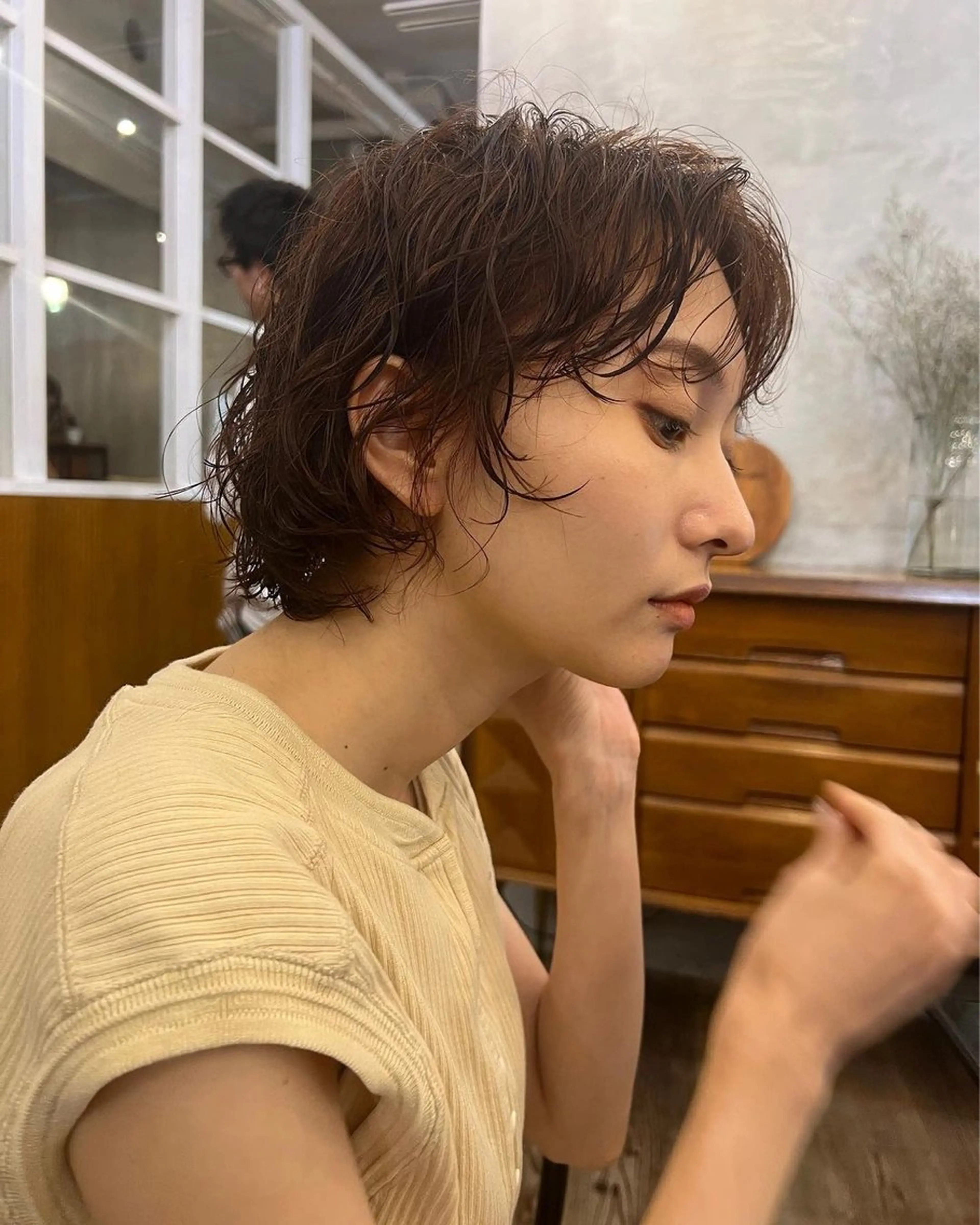 カラー パーマ 🌿ボブ パーマ高橋啓太🌿のヘアスタイル