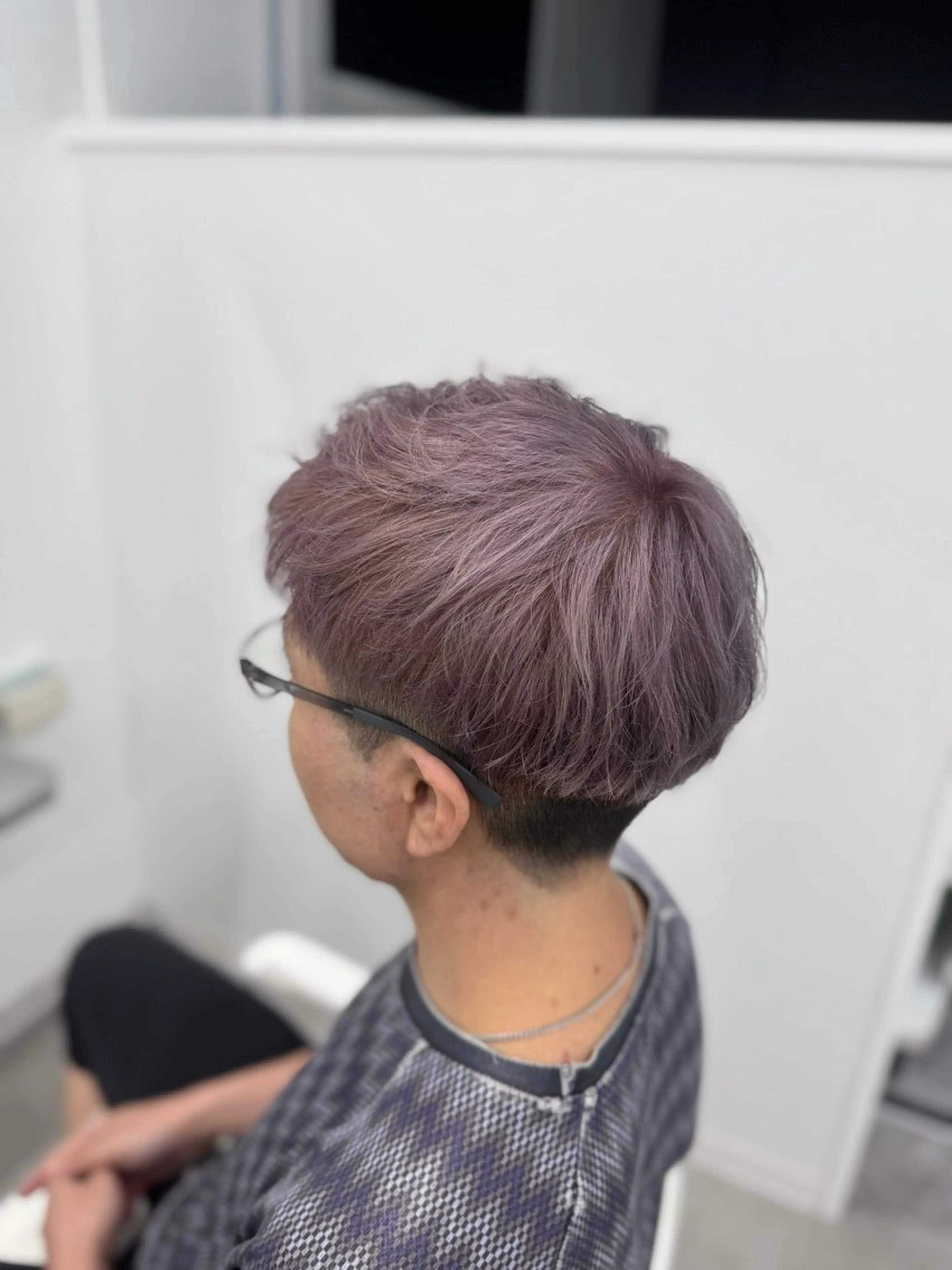 カラー メンズ カット ヘアカラー 🕯コバ/レイヤー/ 透明感/縮毛🕯のヘアスタイル