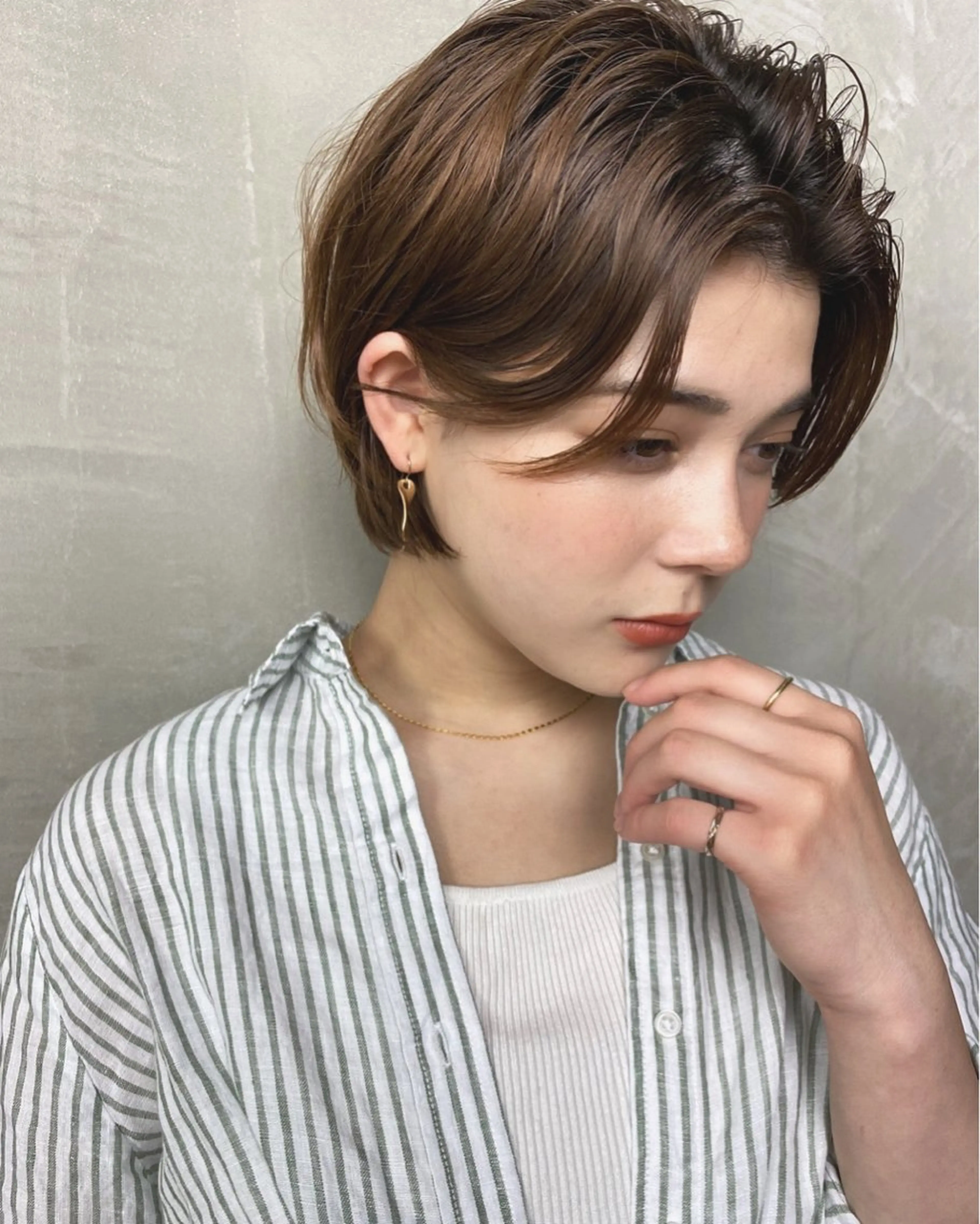 ヘアカラー+Aujuaトリートメント（4stepトリートメント）🌿の写真