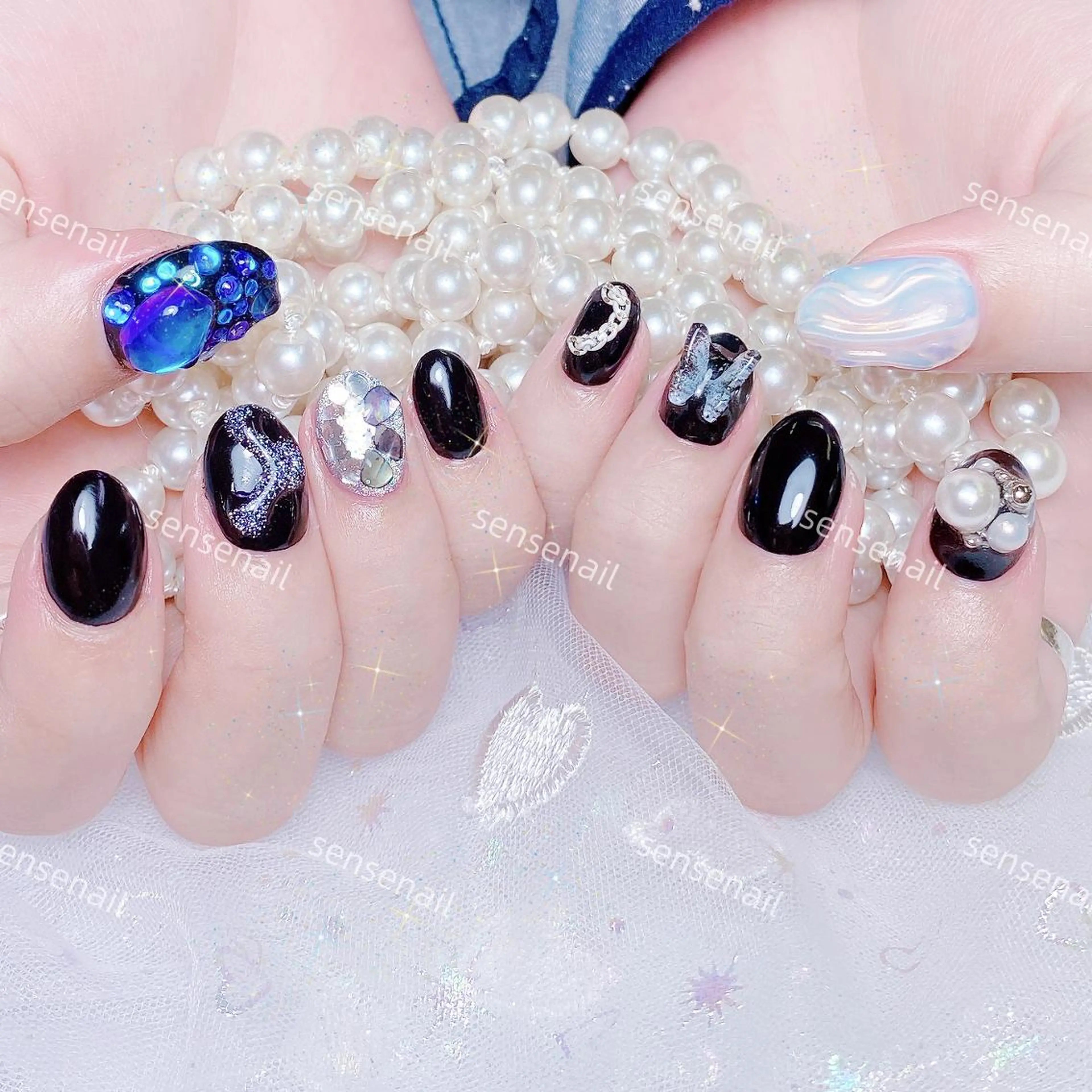 ネイル ハンドネイル ハンドケア 🦋Yumiio 🦋のネイルデザイン