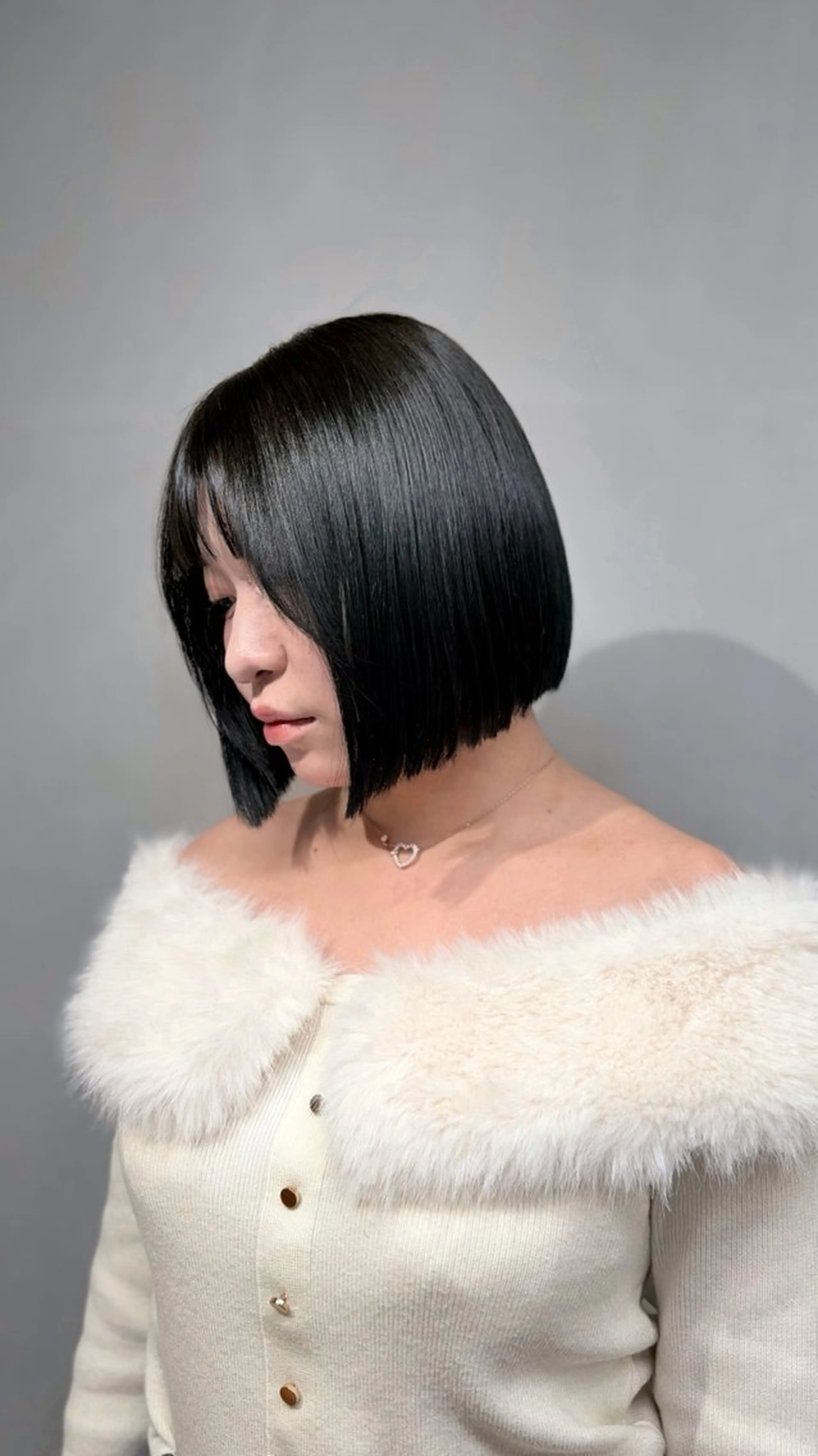 ショート 髪質改善 トリートメント カット 井田 直美のヘアスタイル