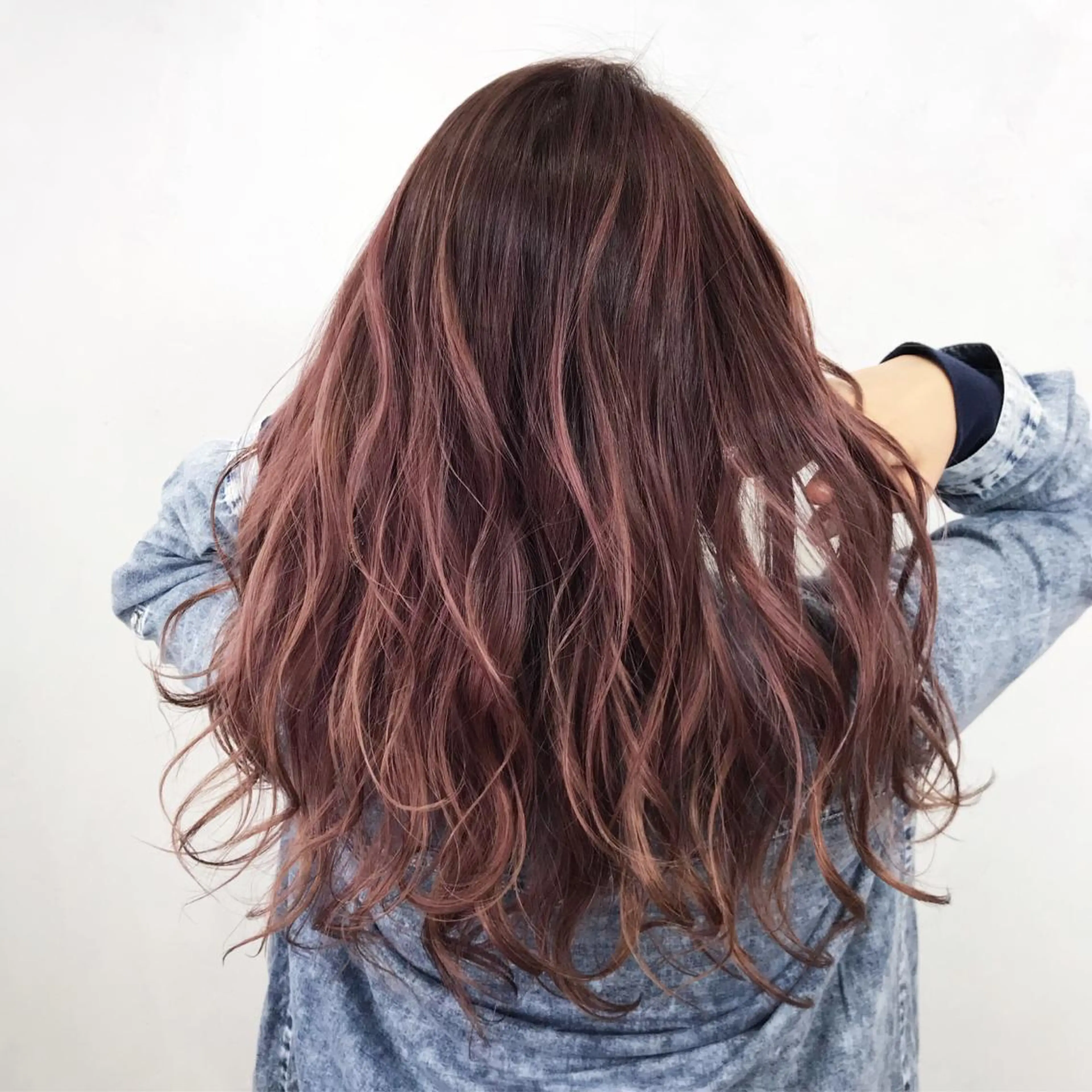 ロング カラー LUSTRE クロサワのヘアスタイル