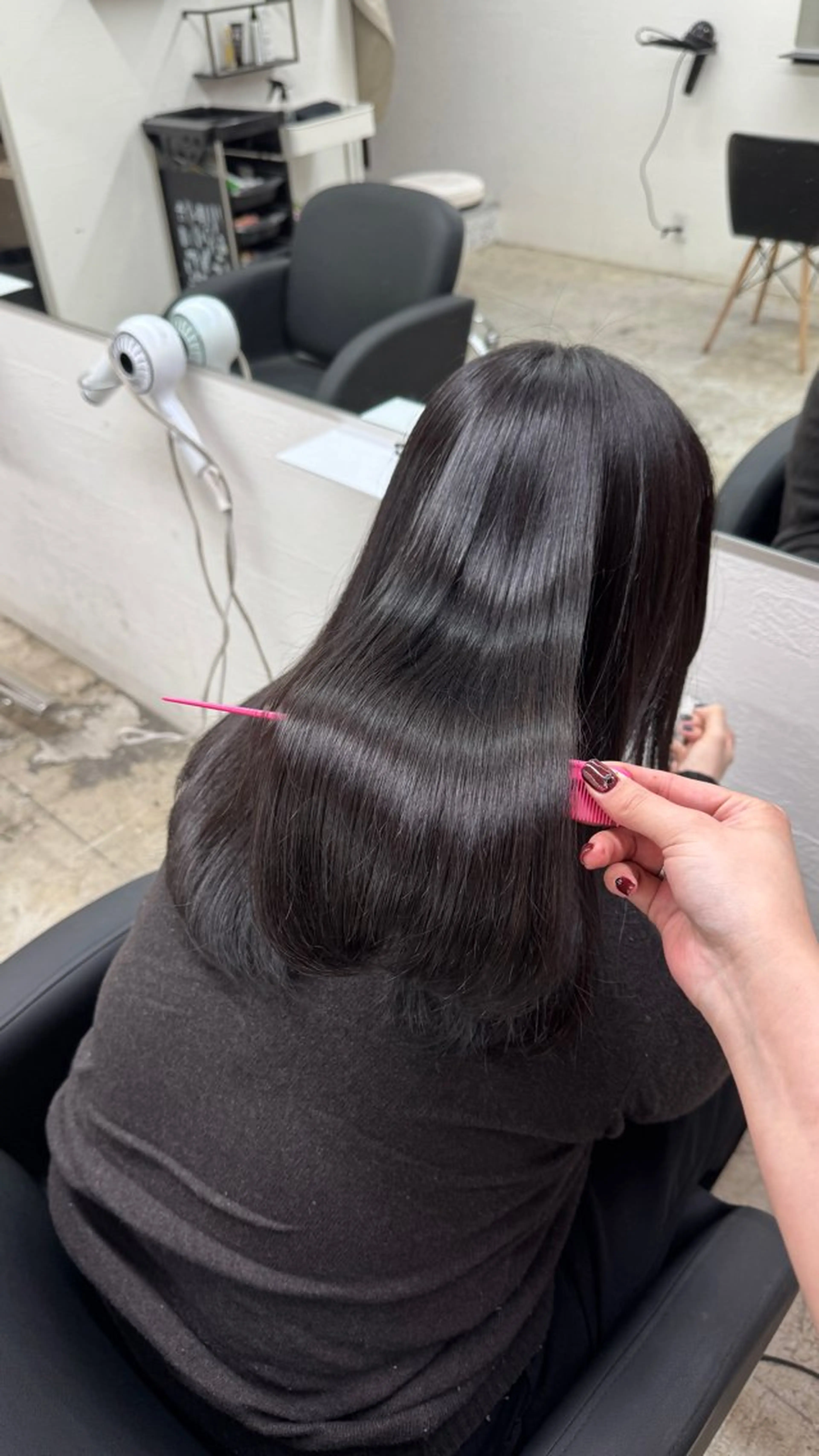 【ご新規様価格🍀】【縮毛矯正迷ったらコレ✨️】縮毛矯正 × 3step treatmentの写真