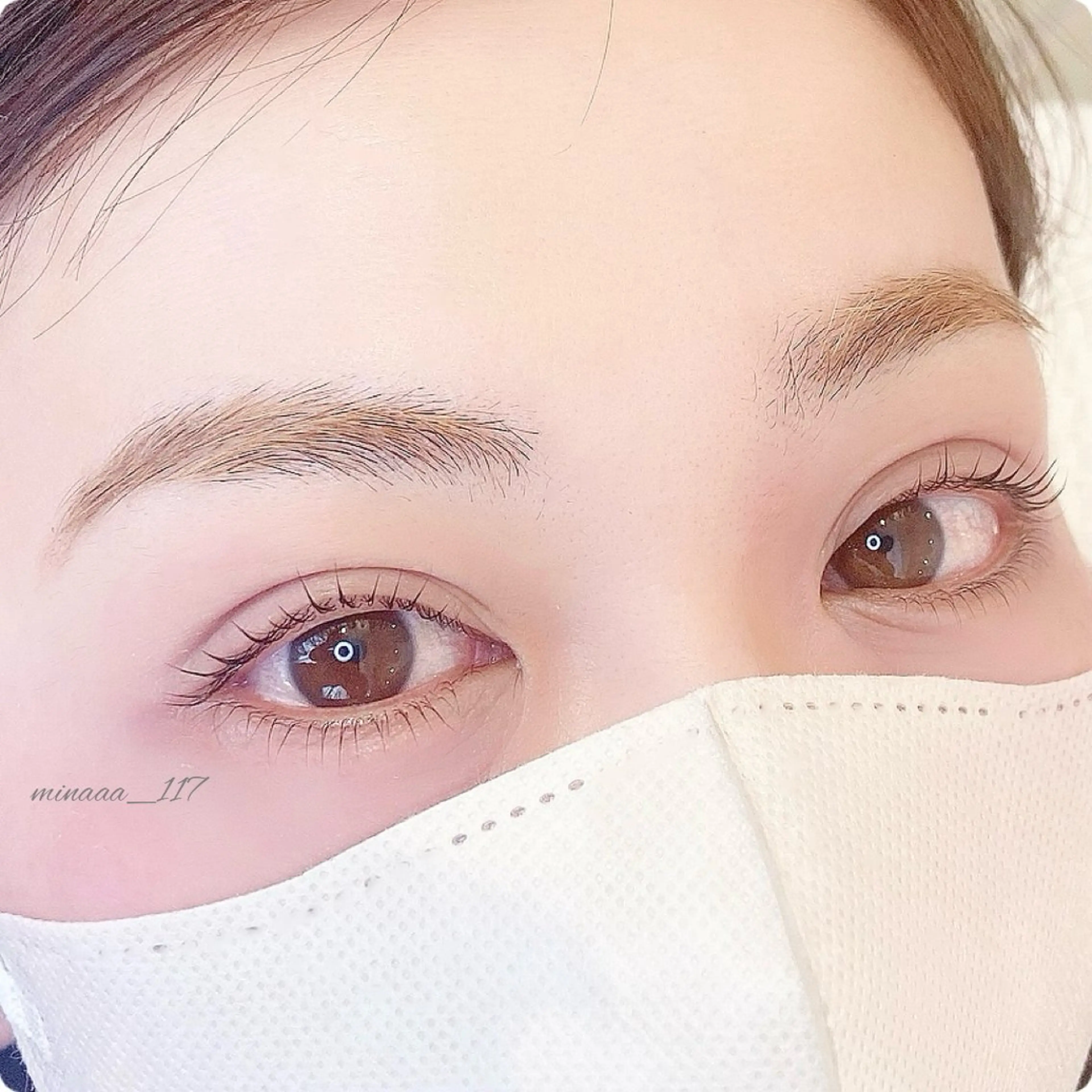 シンプリフィラッシュリフト🌿¥7700→¥5500 オーガニック薬剤使用🩷モチもよく、ご好評いただいております❤️の写真