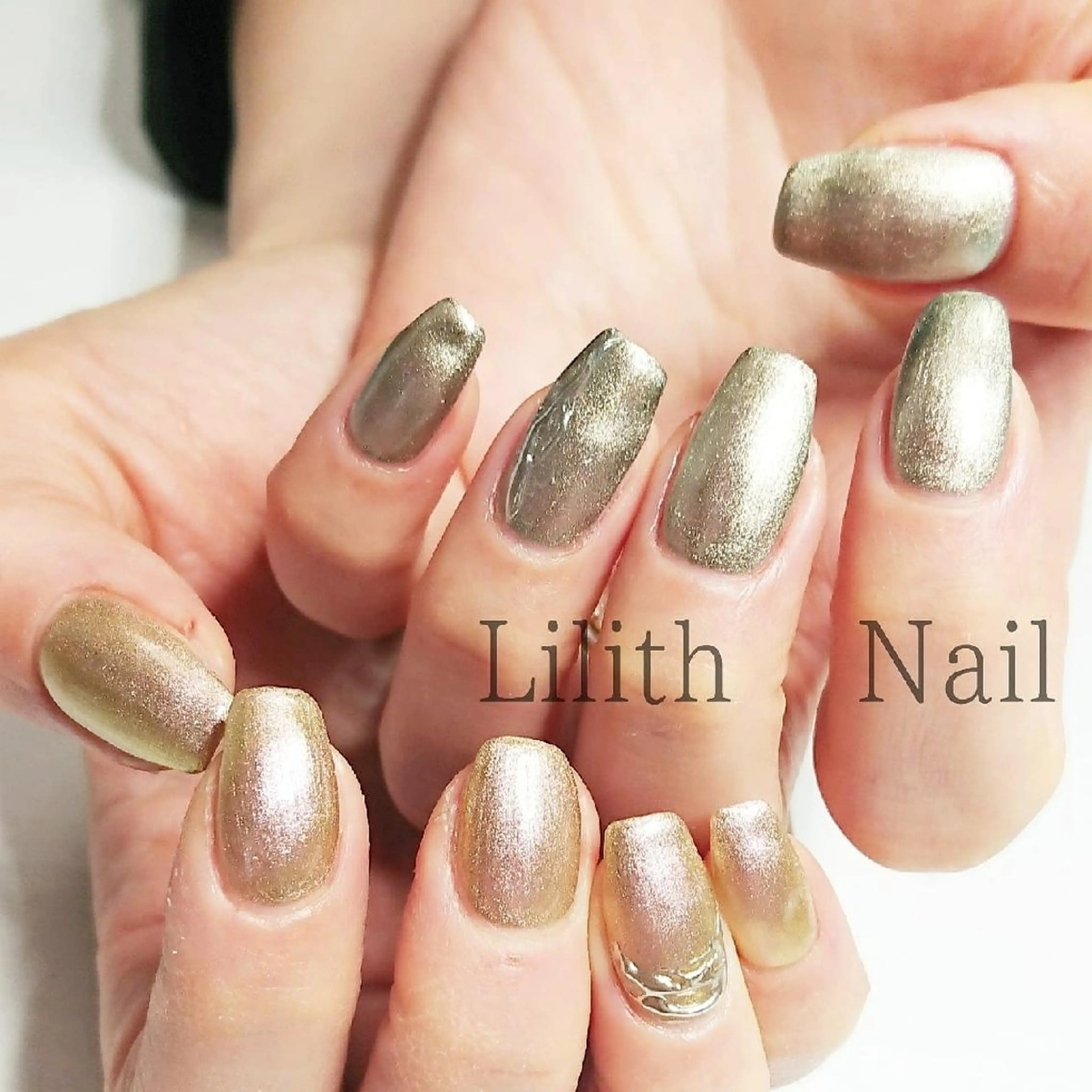 ネイル ニュアンスネイル ハンドネイル Lilith Nailのネイルデザイン