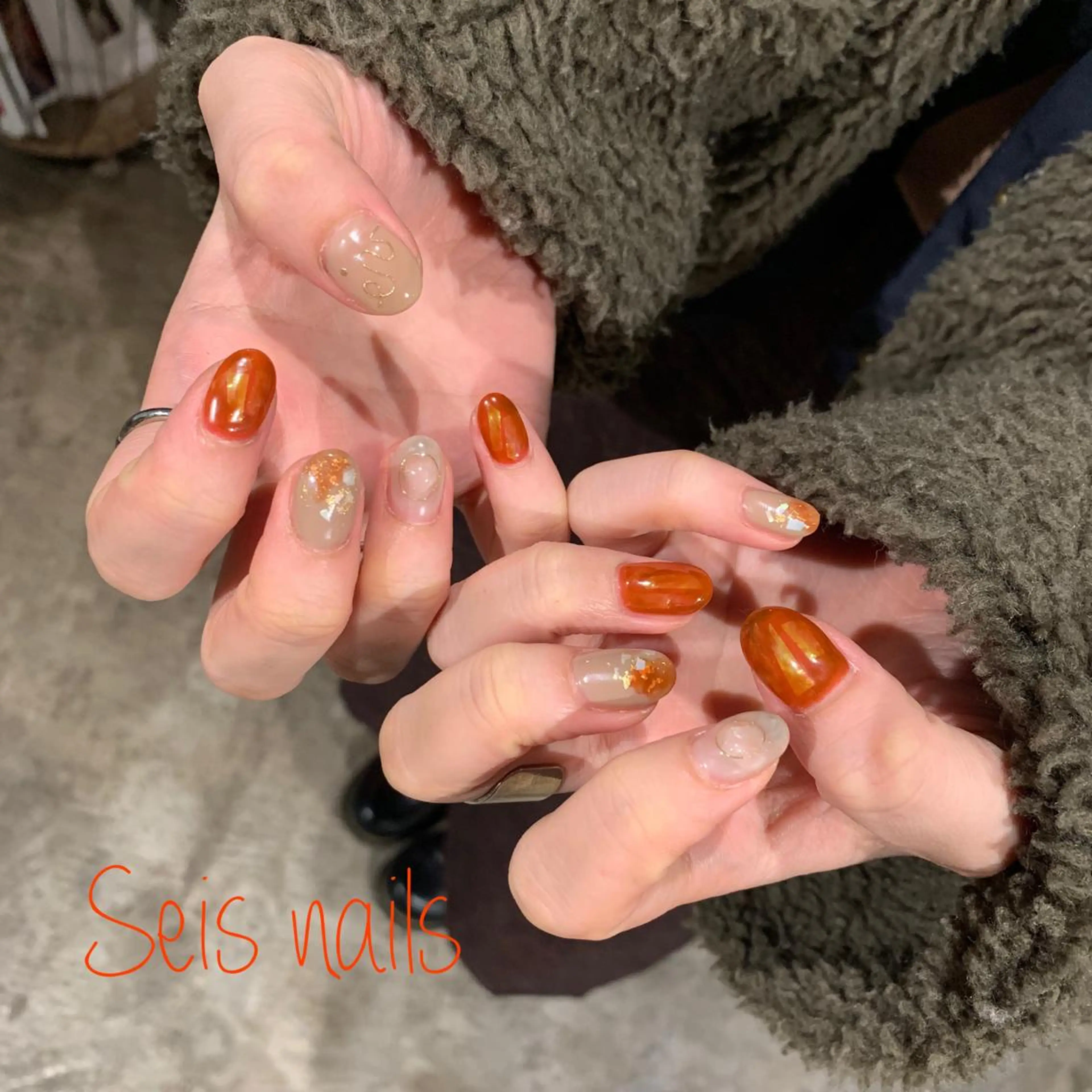 ネイル ハンドネイル Seis Shihoのネイルデザイン