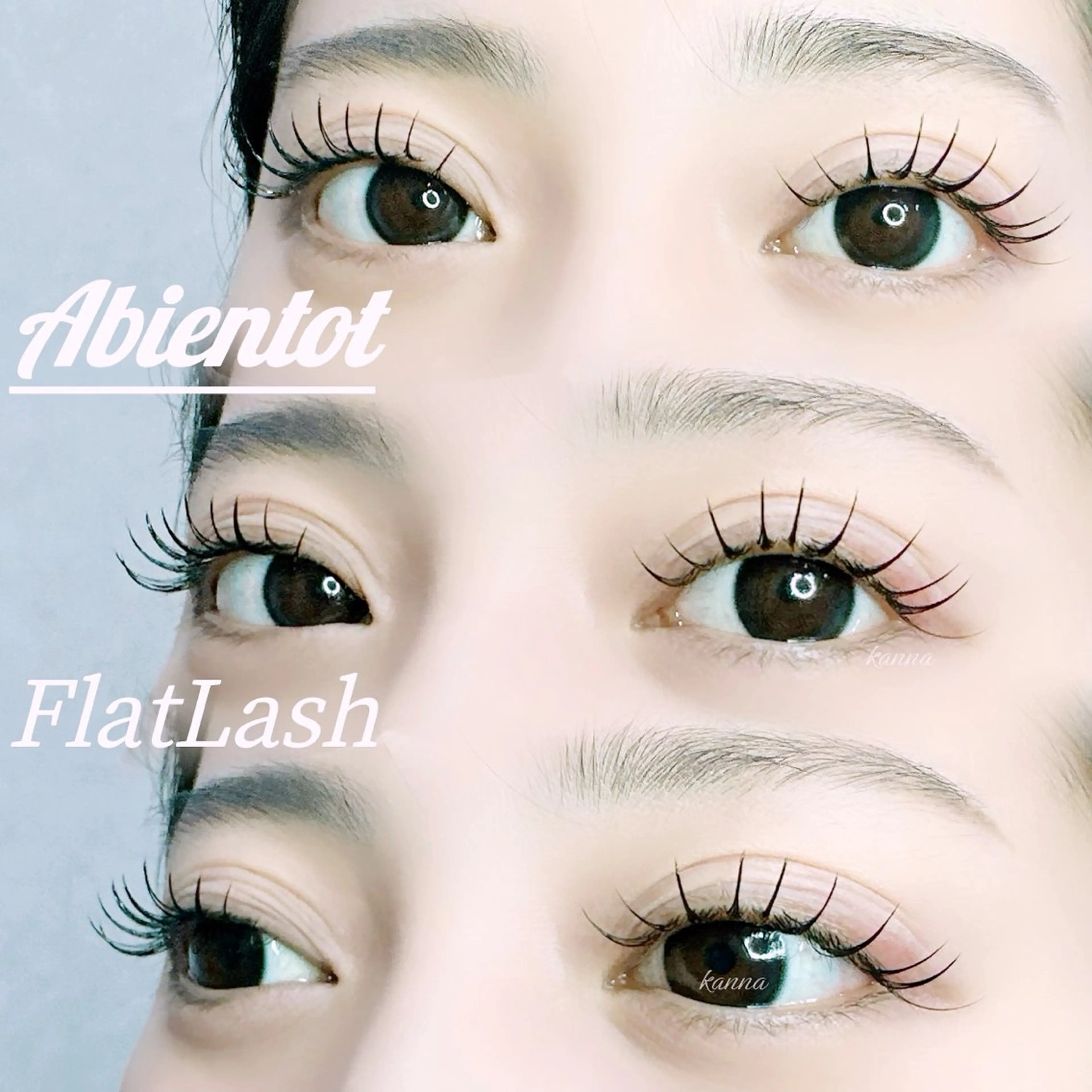 マツエク・マツパ Abientot Kannaのマツエク・マツパデザイン