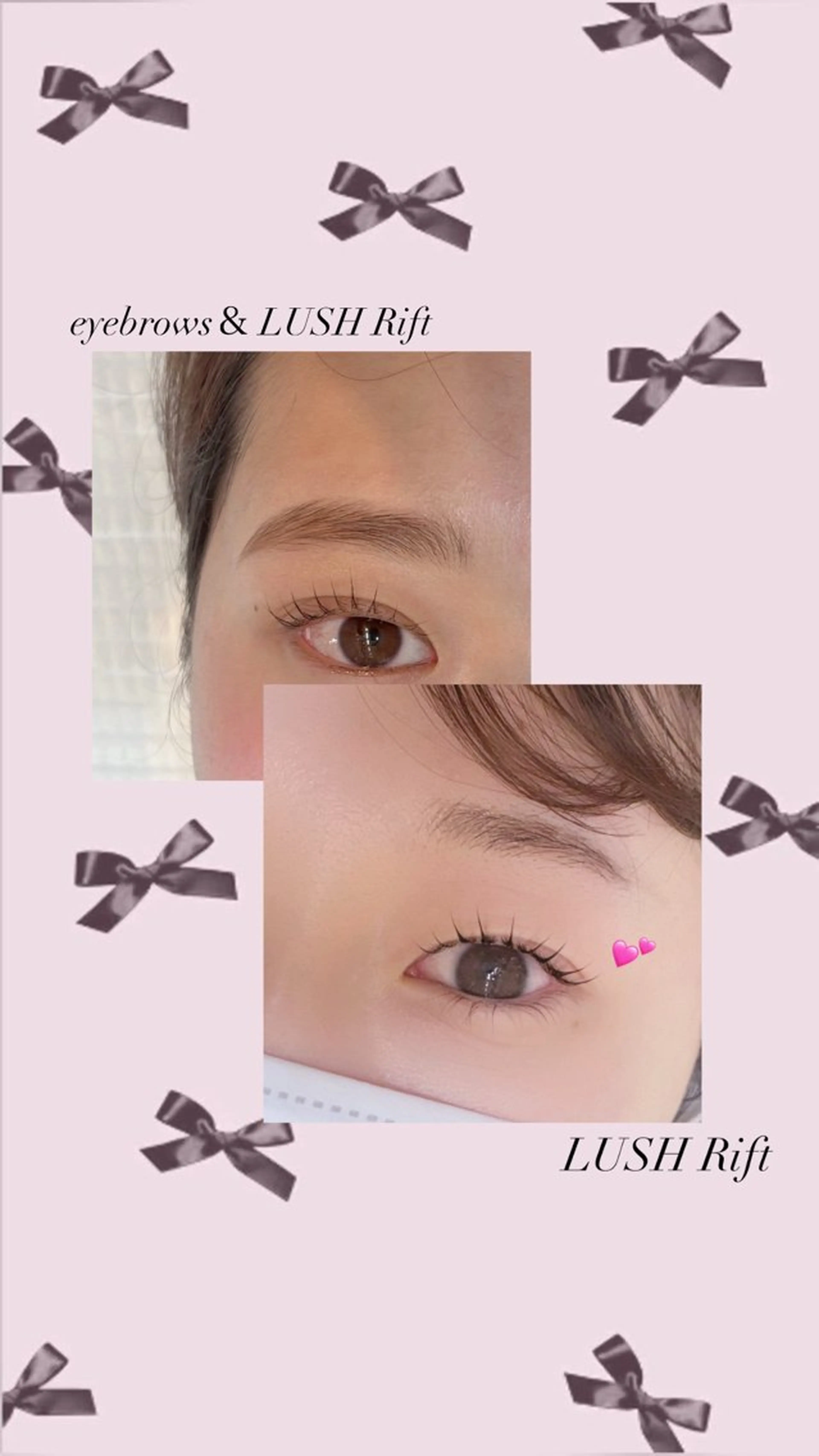 ✨️まつ毛パーマ & 眉毛WAX 「お仕上げコーティング付き・眉メイク付き」✨️の写真