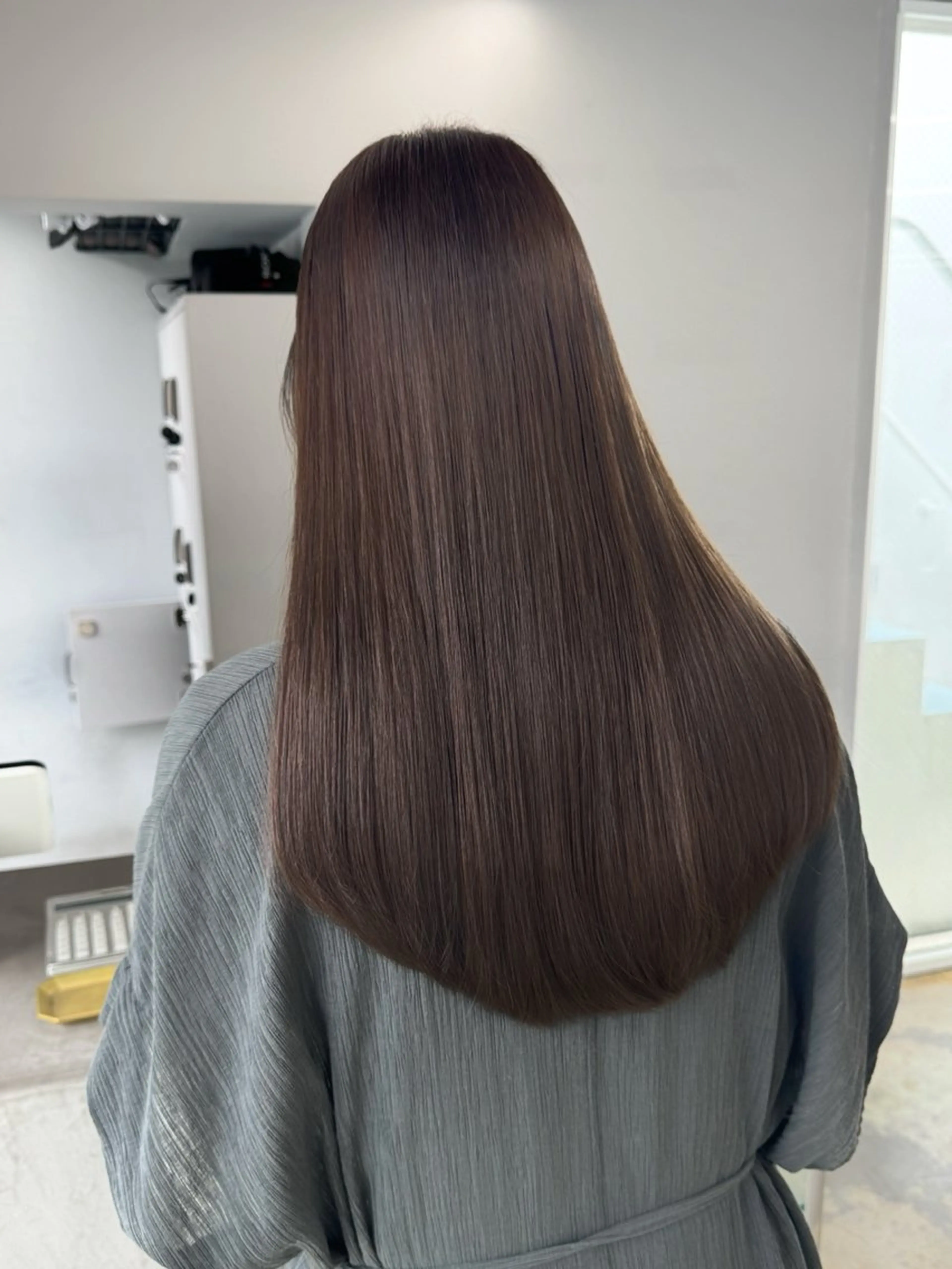 カラー ヘアカラー maina/透明感 ベージュ/ブラウンのヘアスタイル