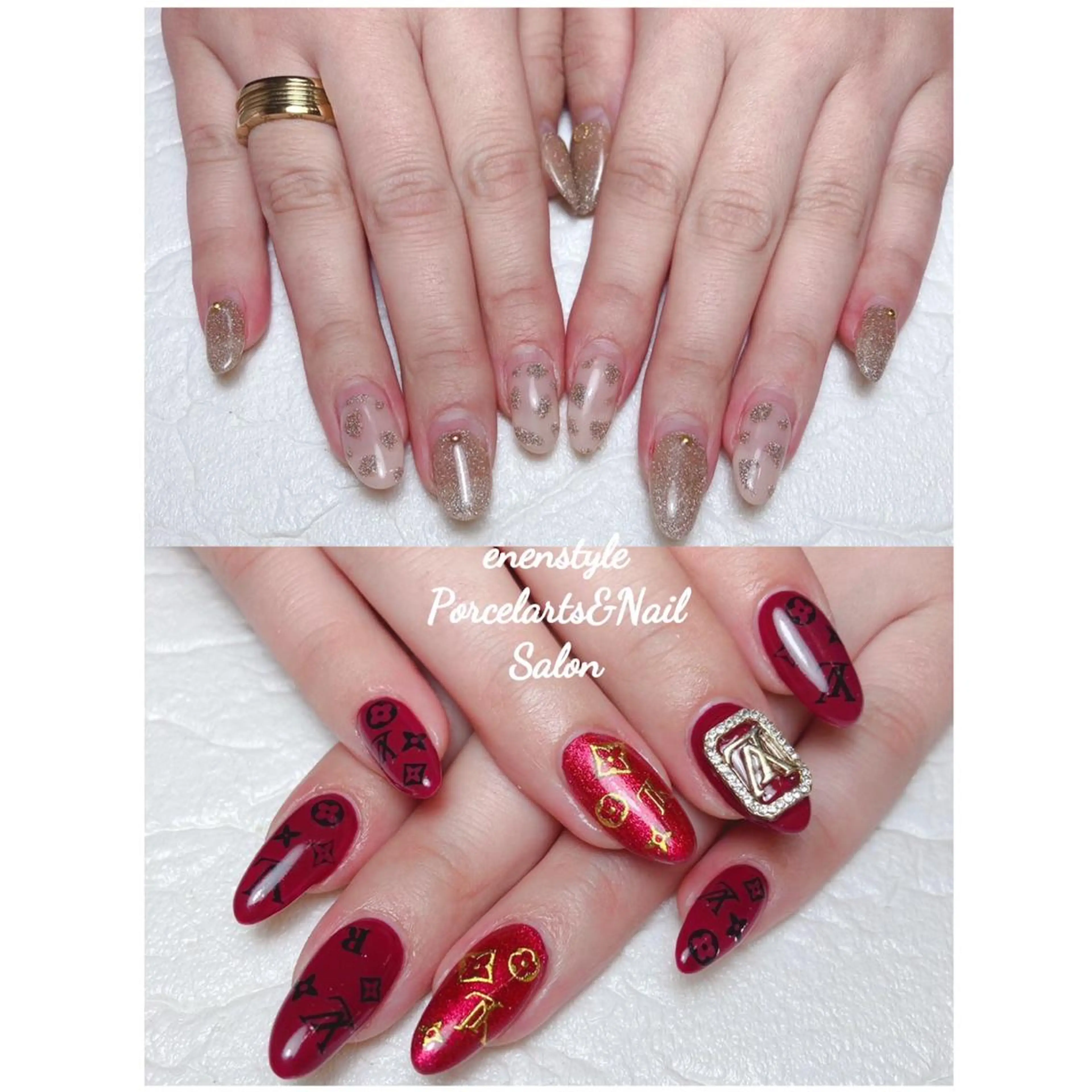 ミディアム ネイル 👑enen style👑のネイルデザイン