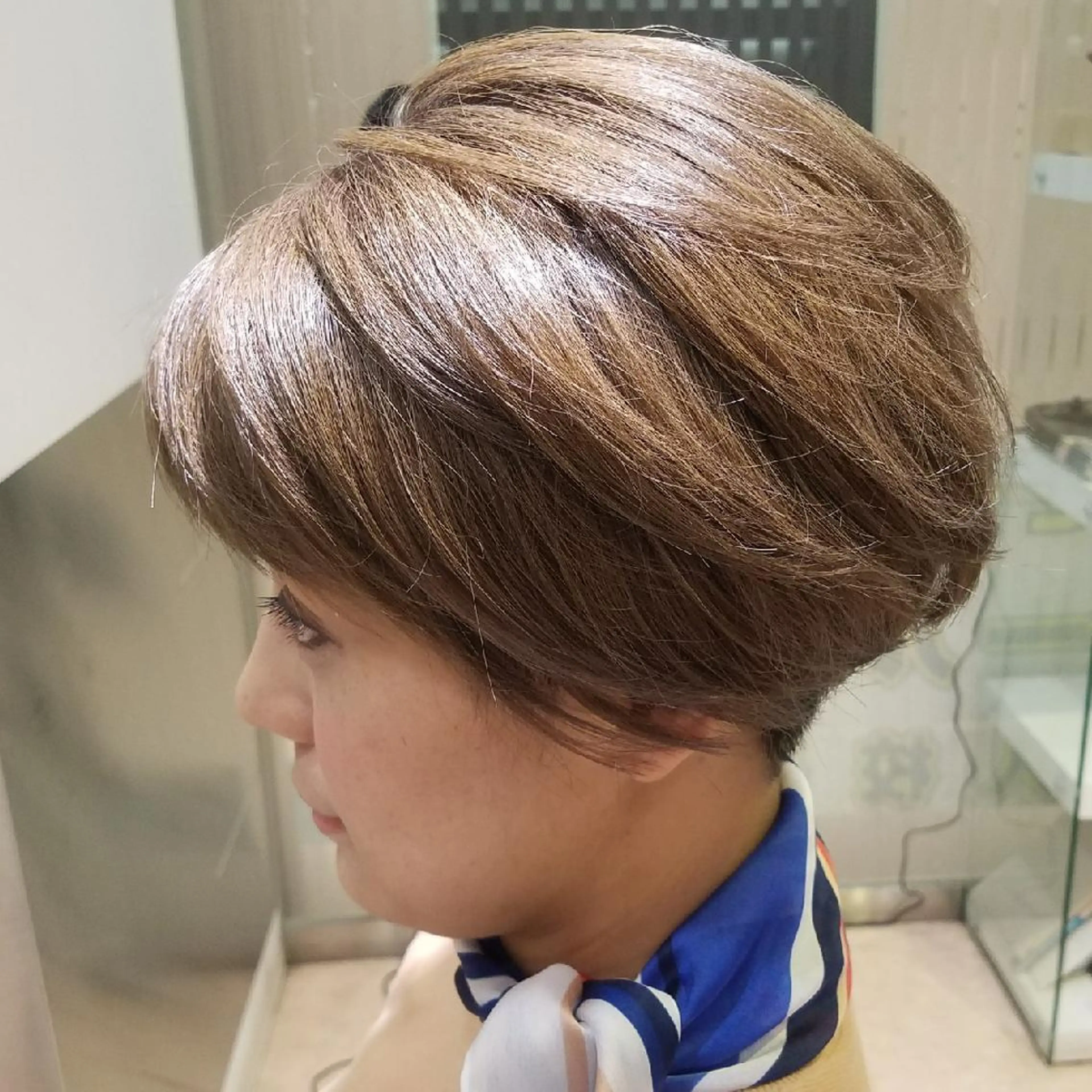 ショート カラー アッシュ ラベンダーカラー ラベンダーアッシュ relish 所属・徳永 健のその他イメージ